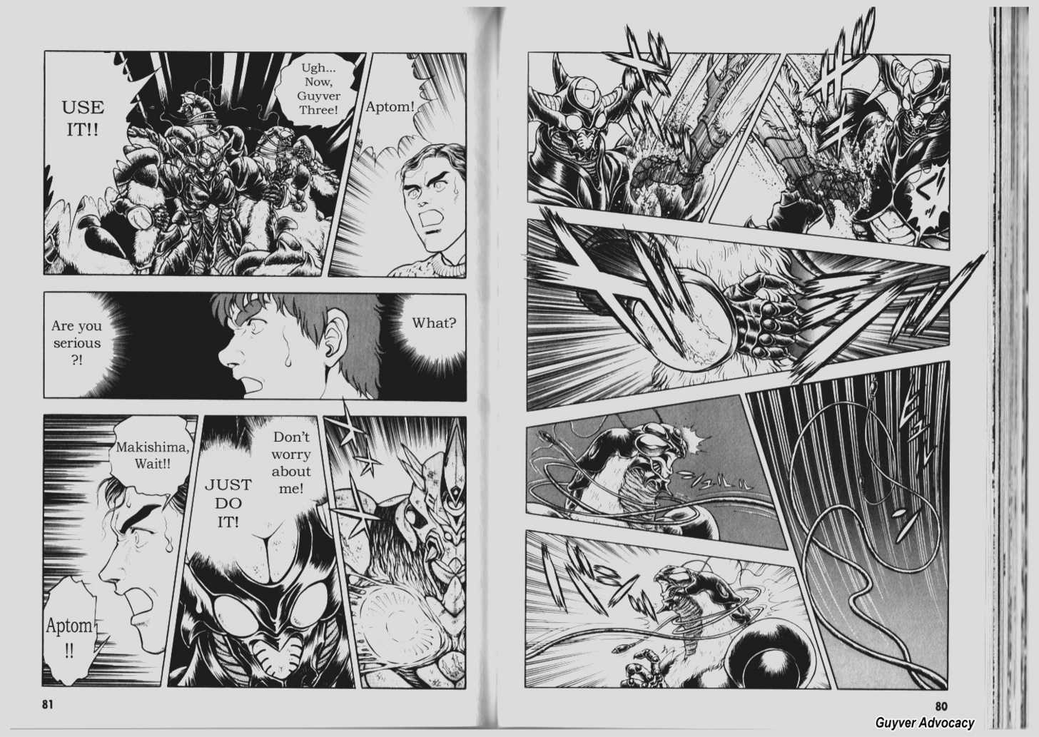 Guyver - Vol.12 Chapter 69 : The Counteratttack!!  Enzyme Iii & Aptom