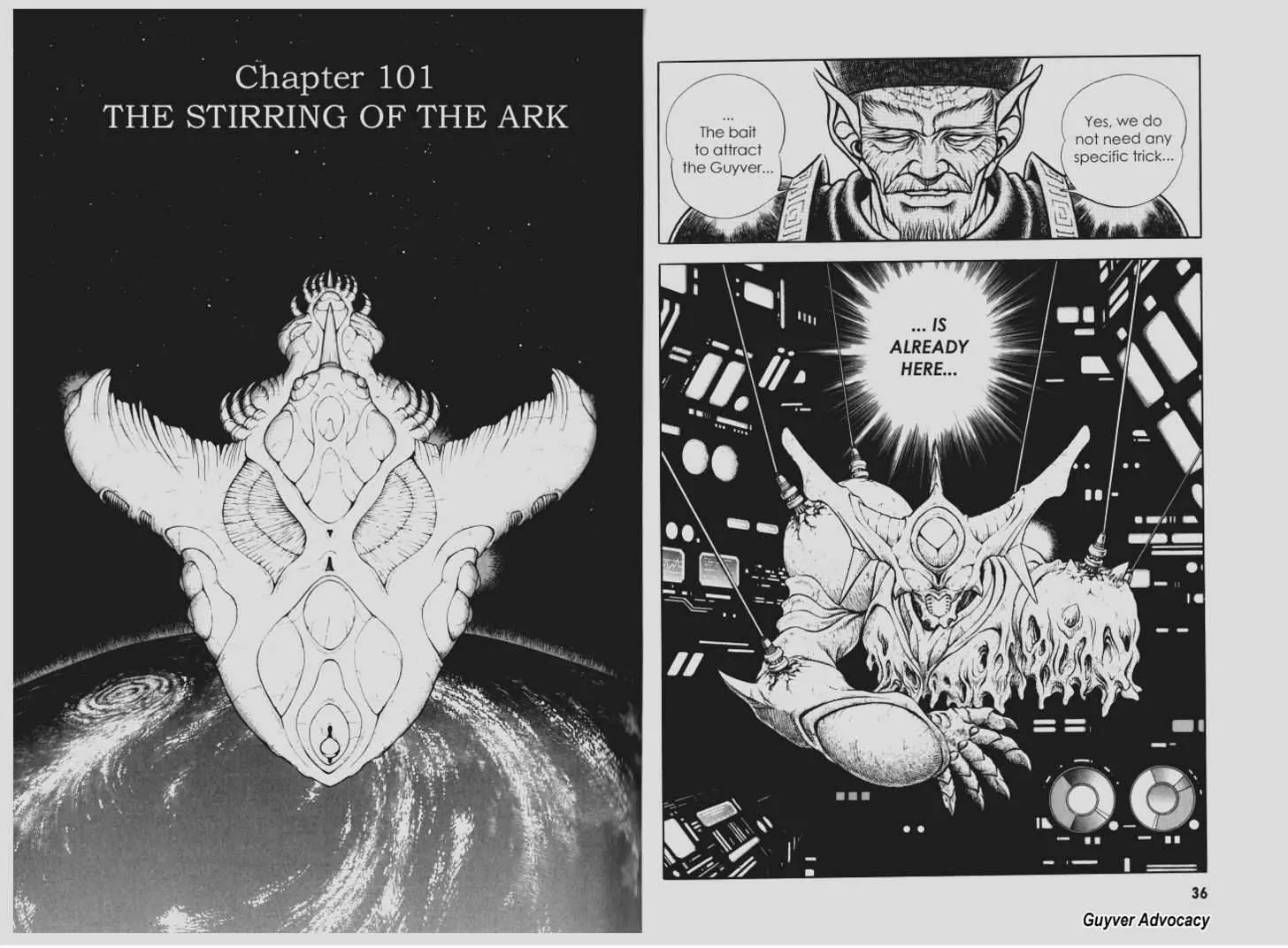 Guyver - Chapter 101: The Stirring Of The Ark