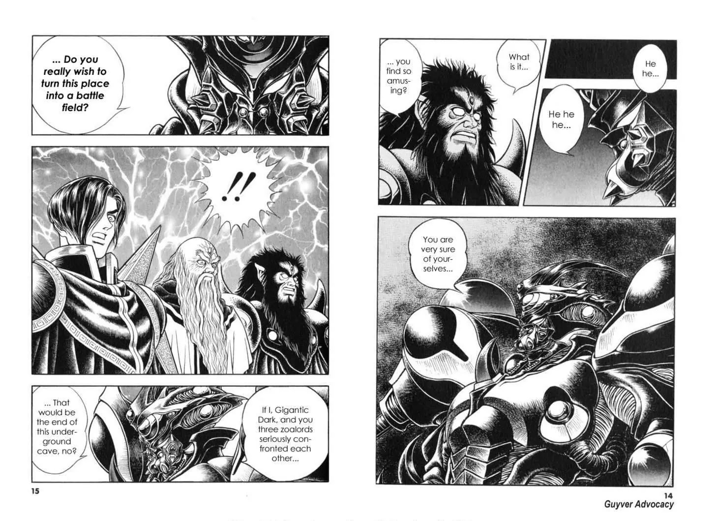 Guyver - Chapter 113: The Secision Of Dr Balcus