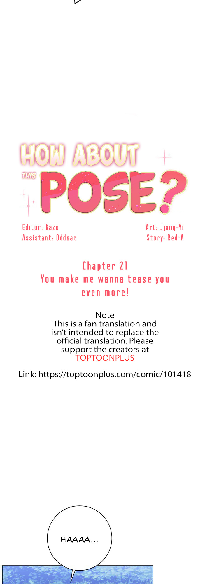 How About This Pose? - Chapter 21: You Make Me Wanna Tease You Even More!