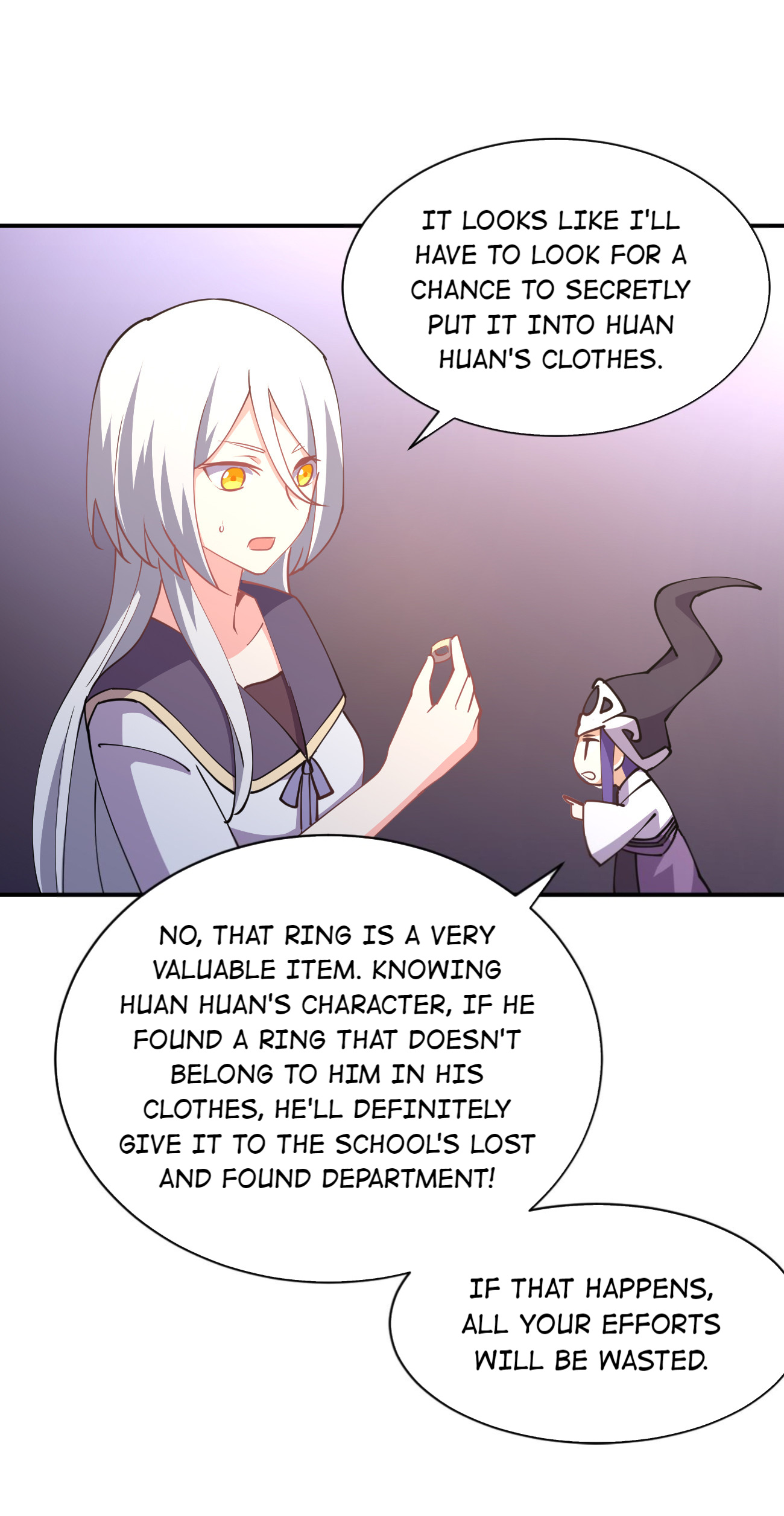 My Girlfriend Is Long Aotian - Chapter 26: Edgy Cursed Ring