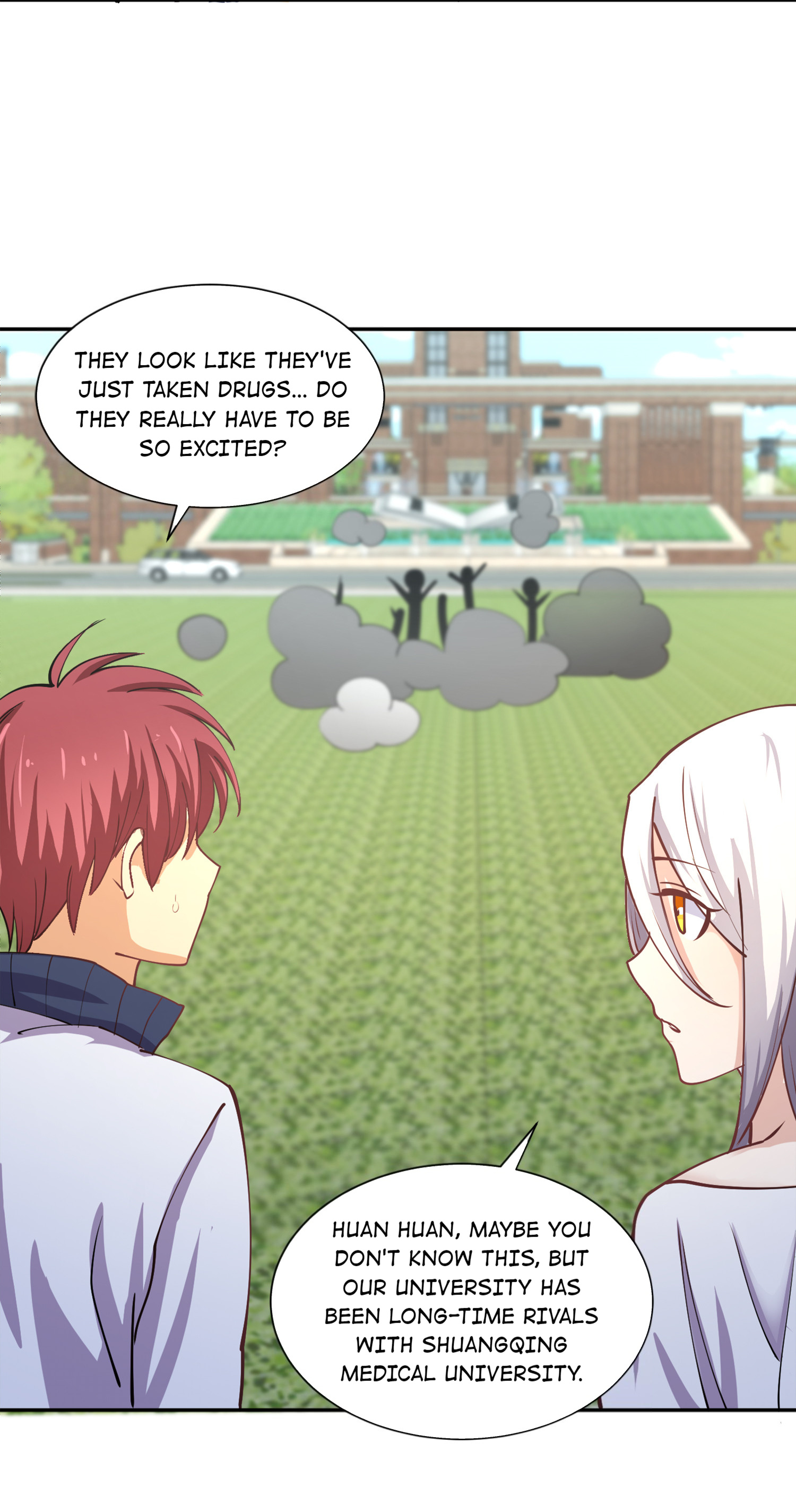 My Girlfriend Is Long Aotian - Chapter 11: The Opening Of The Joint School Sports Meeting Part.1