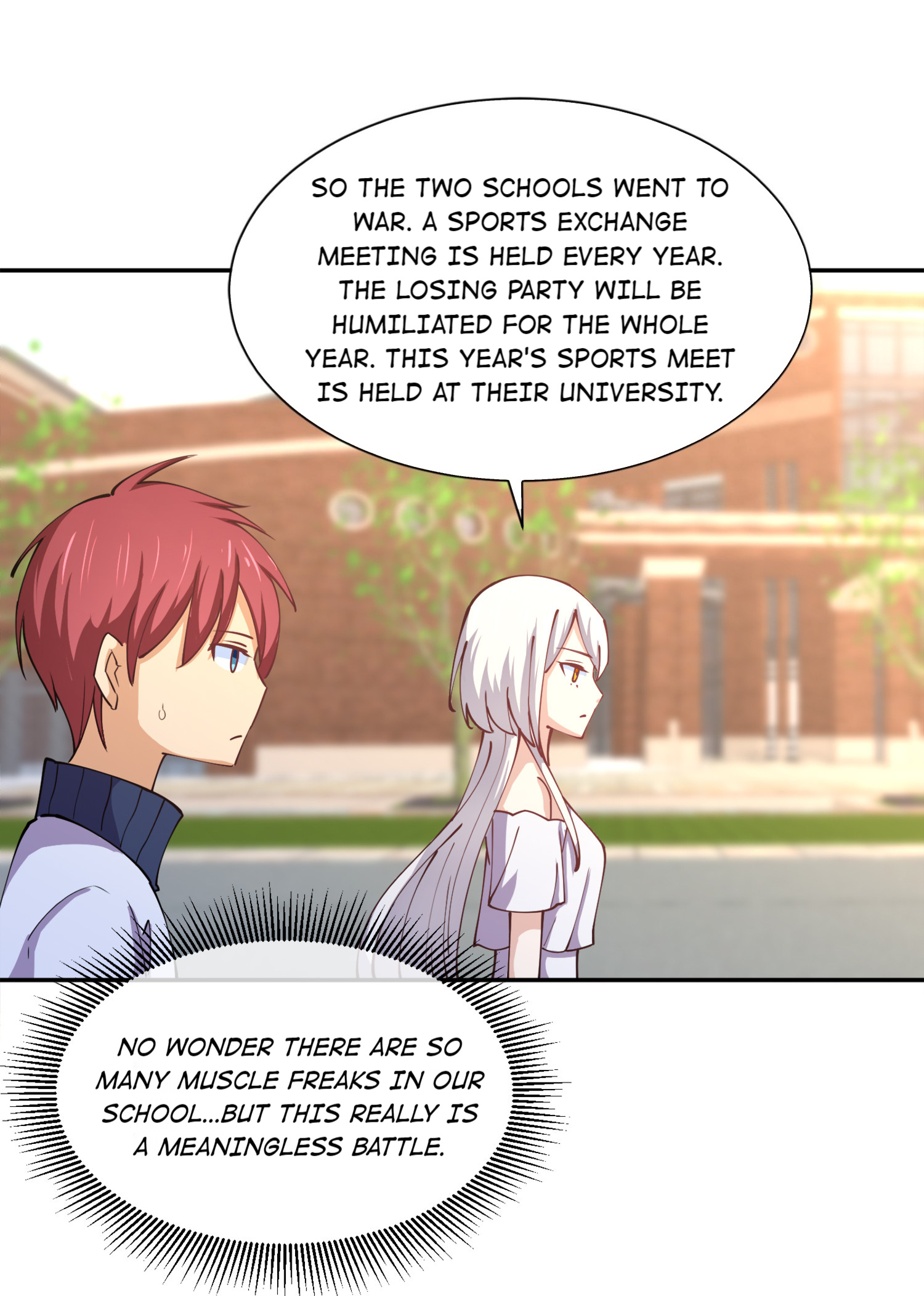 My Girlfriend Is Long Aotian - Chapter 11: The Opening Of The Joint School Sports Meeting Part.1