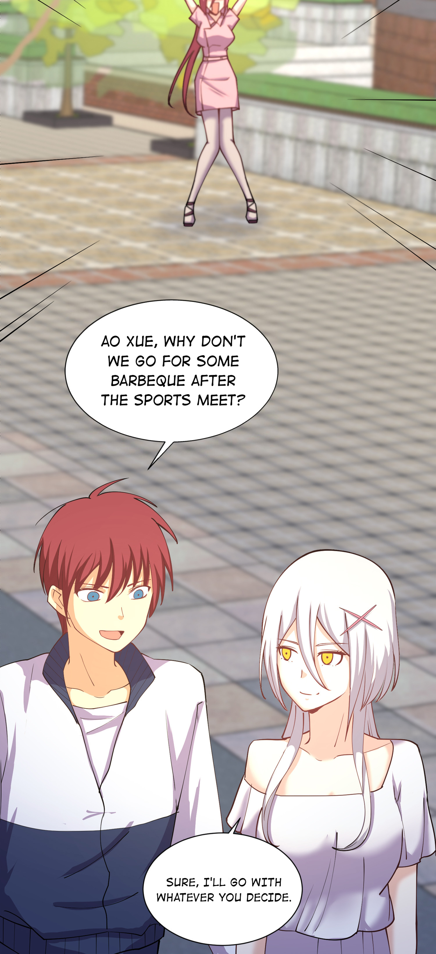 My Girlfriend Is Long Aotian - Chapter 11: The Opening Of The Joint School Sports Meeting Part.1