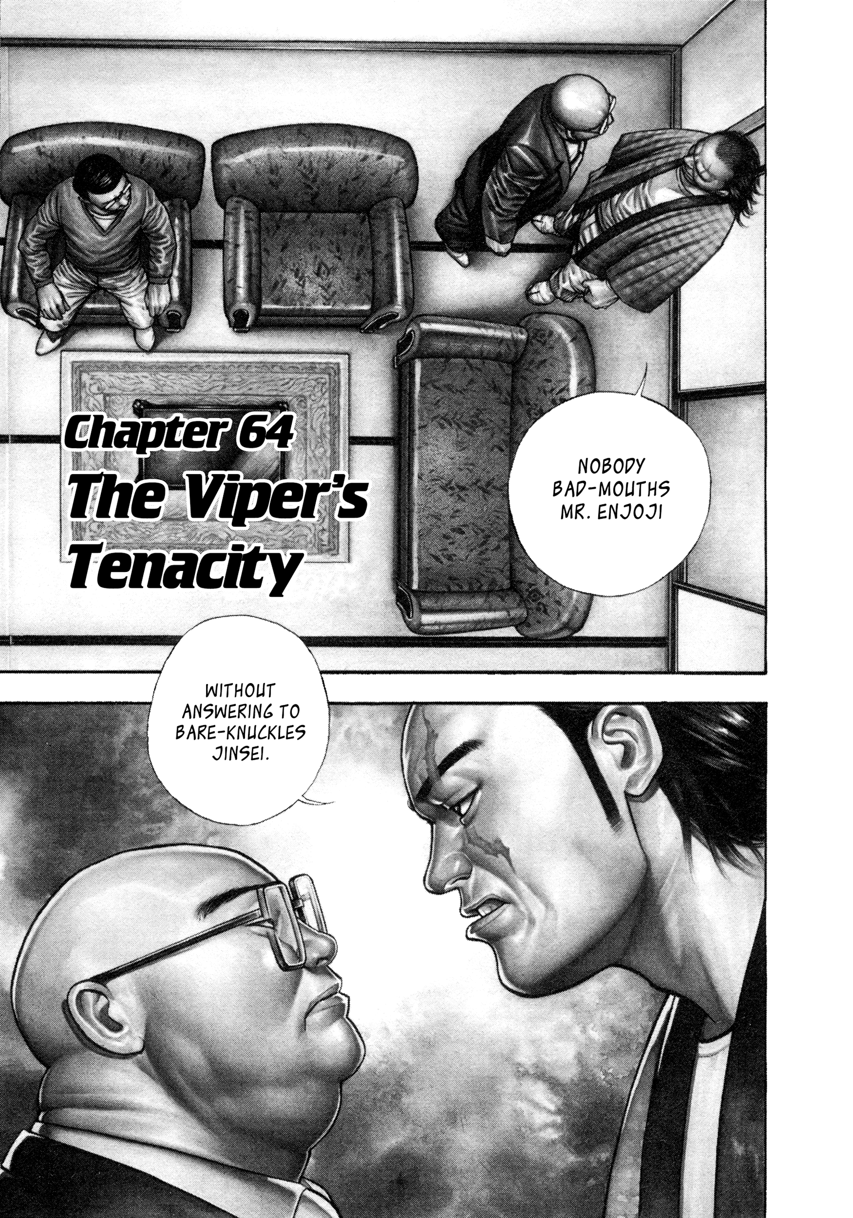 Kizu Darake No Jinsei - Vol.9 Chapter 64: The Viper's Tenacity