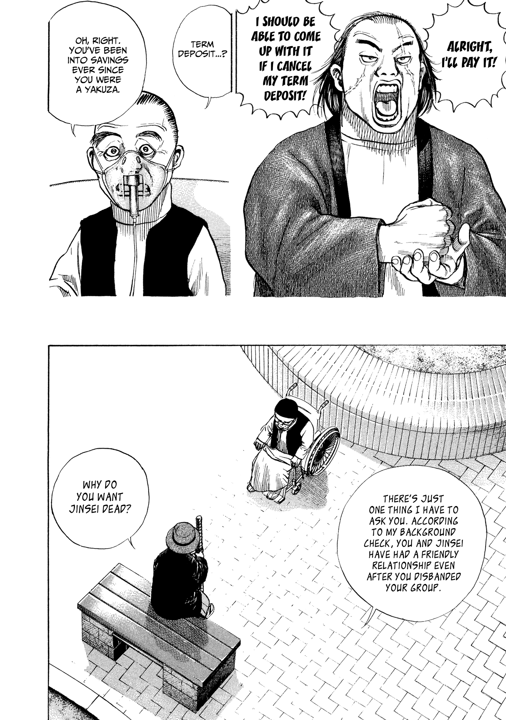 Kizu Darake No Jinsei - Vol.6 Chapter 36: The Hitman's Back