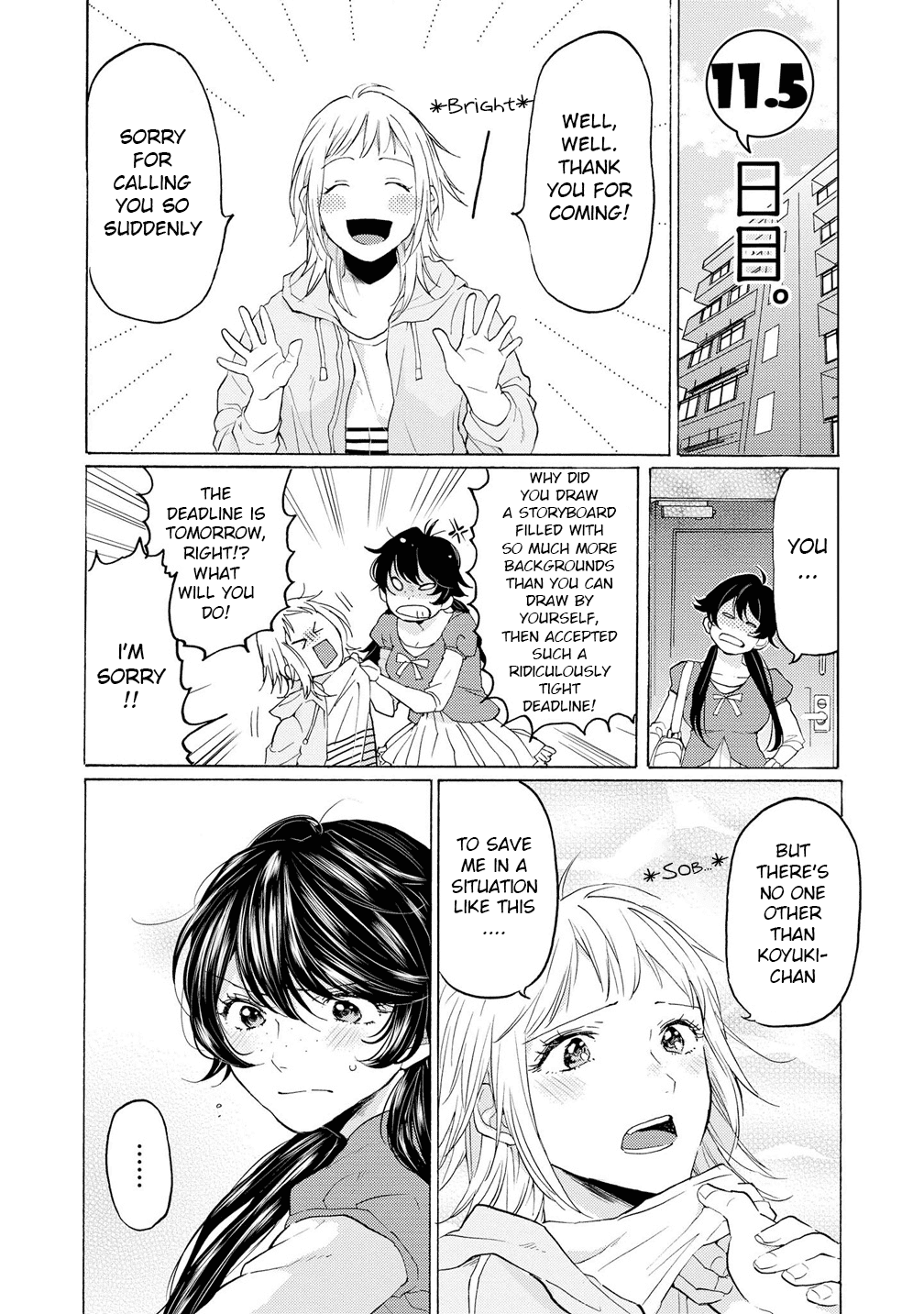 2Dk, G Pen, Mezamashi Tokei. - Chapter 11.5