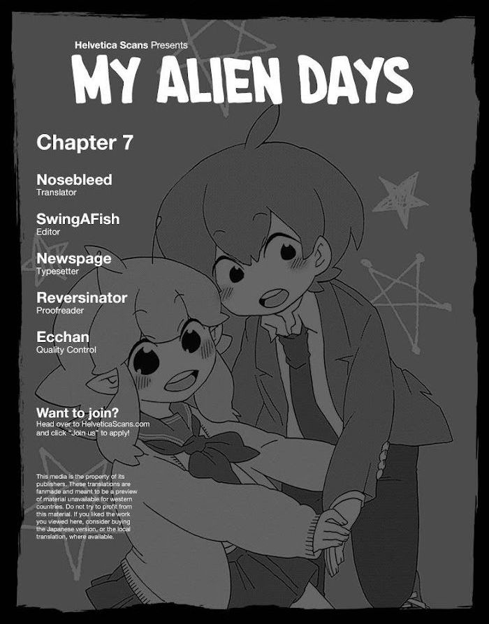 My Alien Days Webcomic - Chapter 7