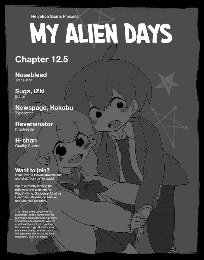 My Alien Days Webcomic - Chapter 12.5