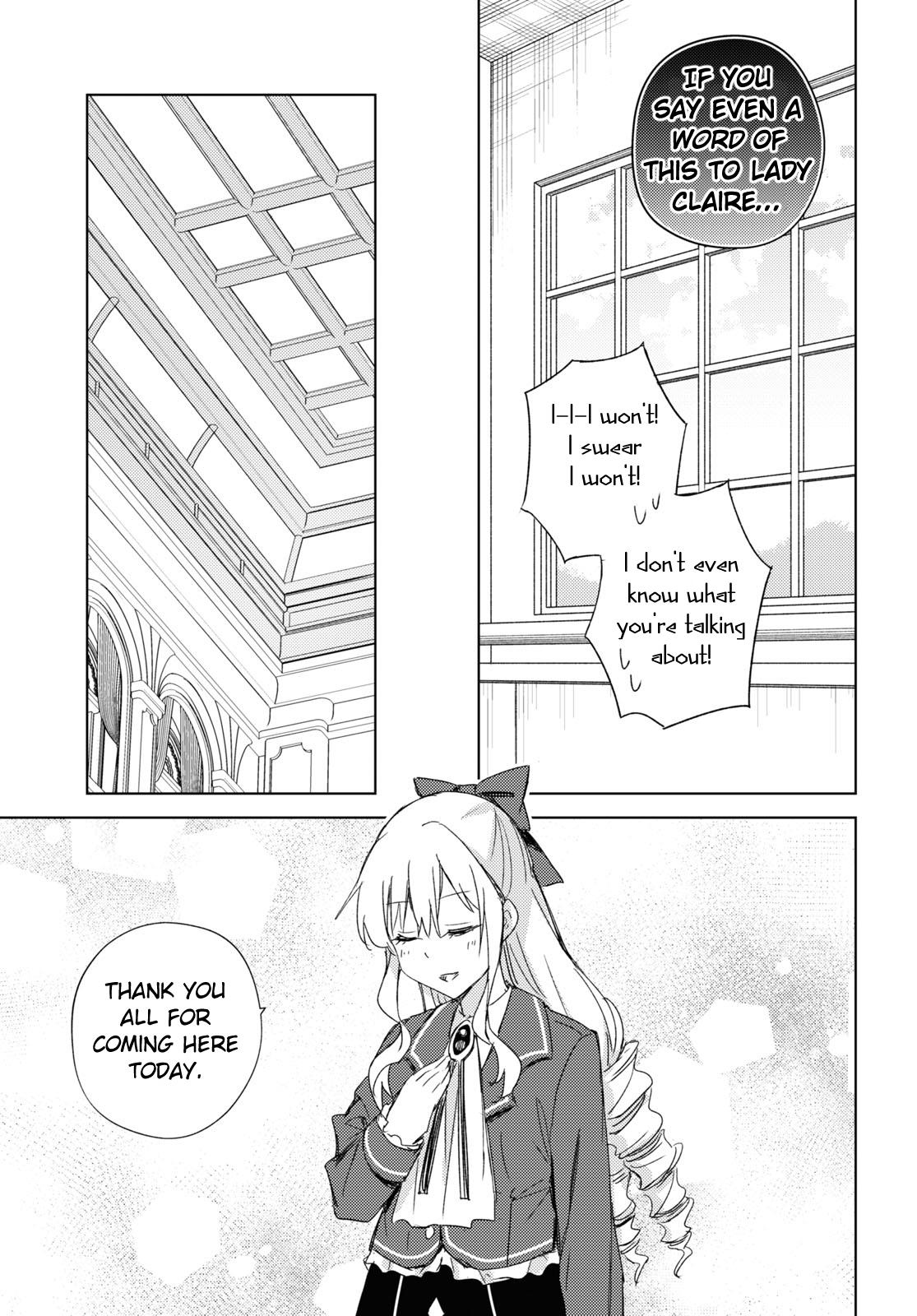 Watashi No Oshi Wa Akuyaku Reijou. Maid's Kitchen - Chapter 4: Cream Puff Swans