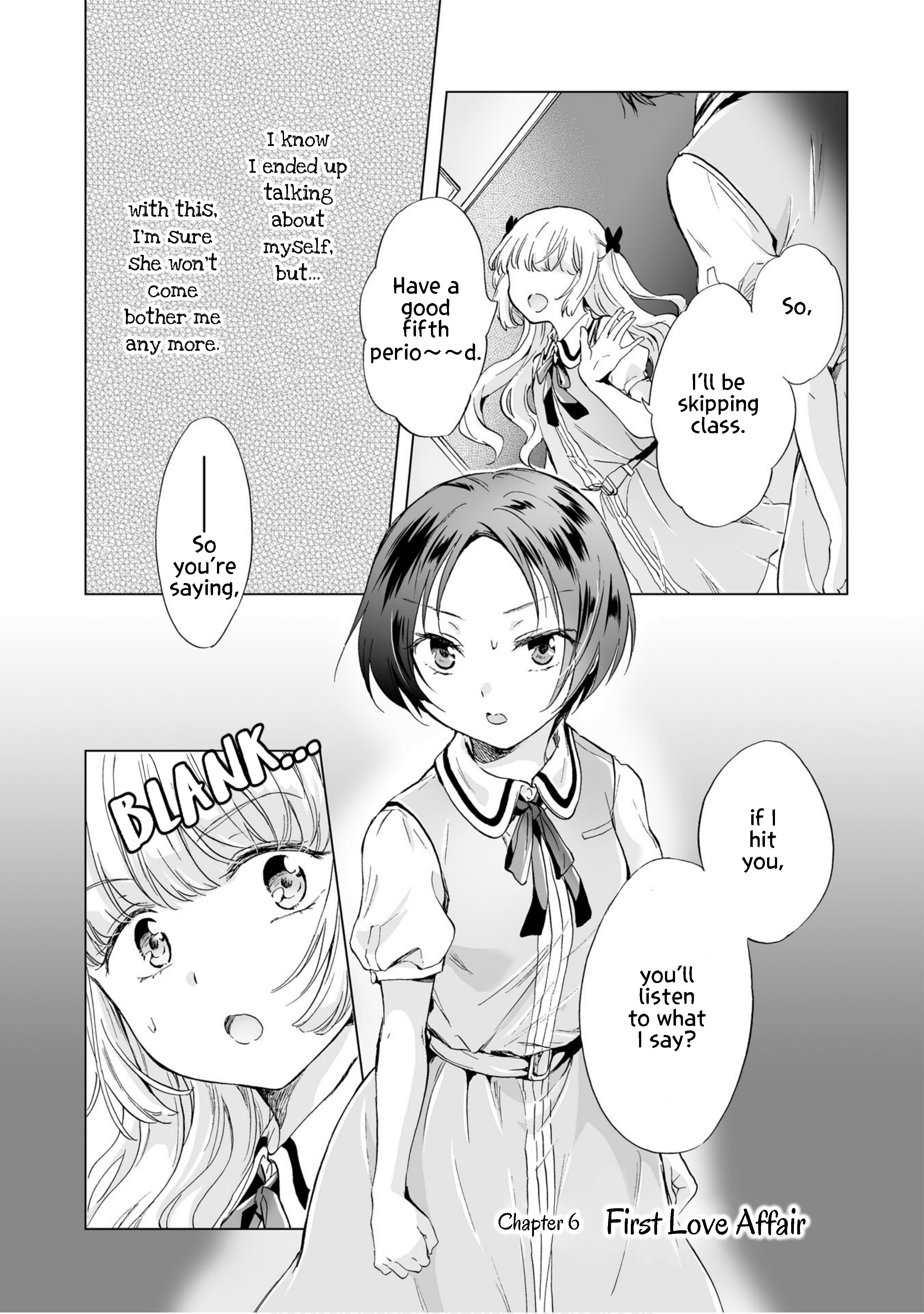 Yuri Sm De Futari No Kimochi Wa Tsunagarimasu Ka? - Vol.1 Chapter 6: First Love Affair