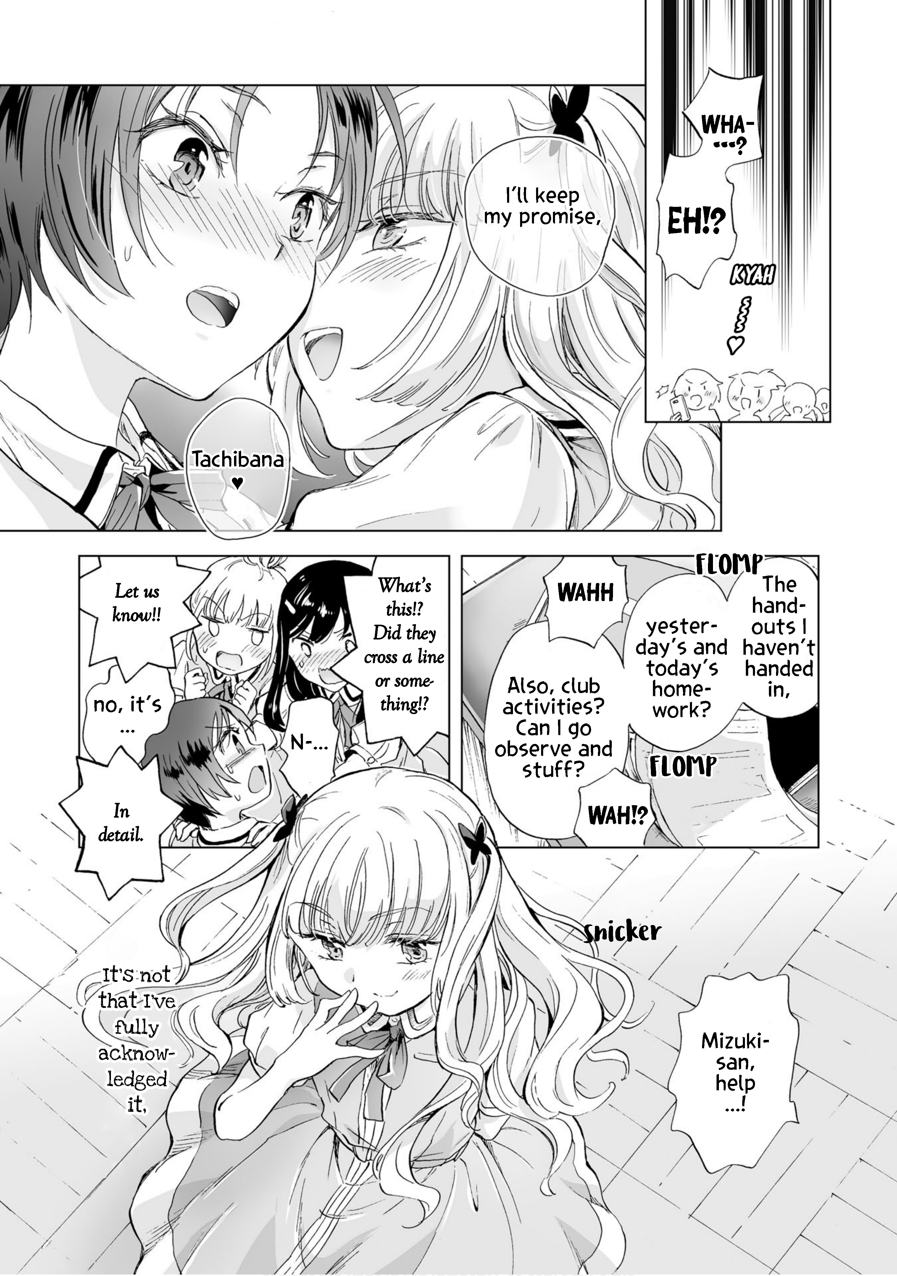 Yuri Sm De Futari No Kimochi Wa Tsunagarimasu Ka? - Vol.1 Chapter 6: First Love Affair