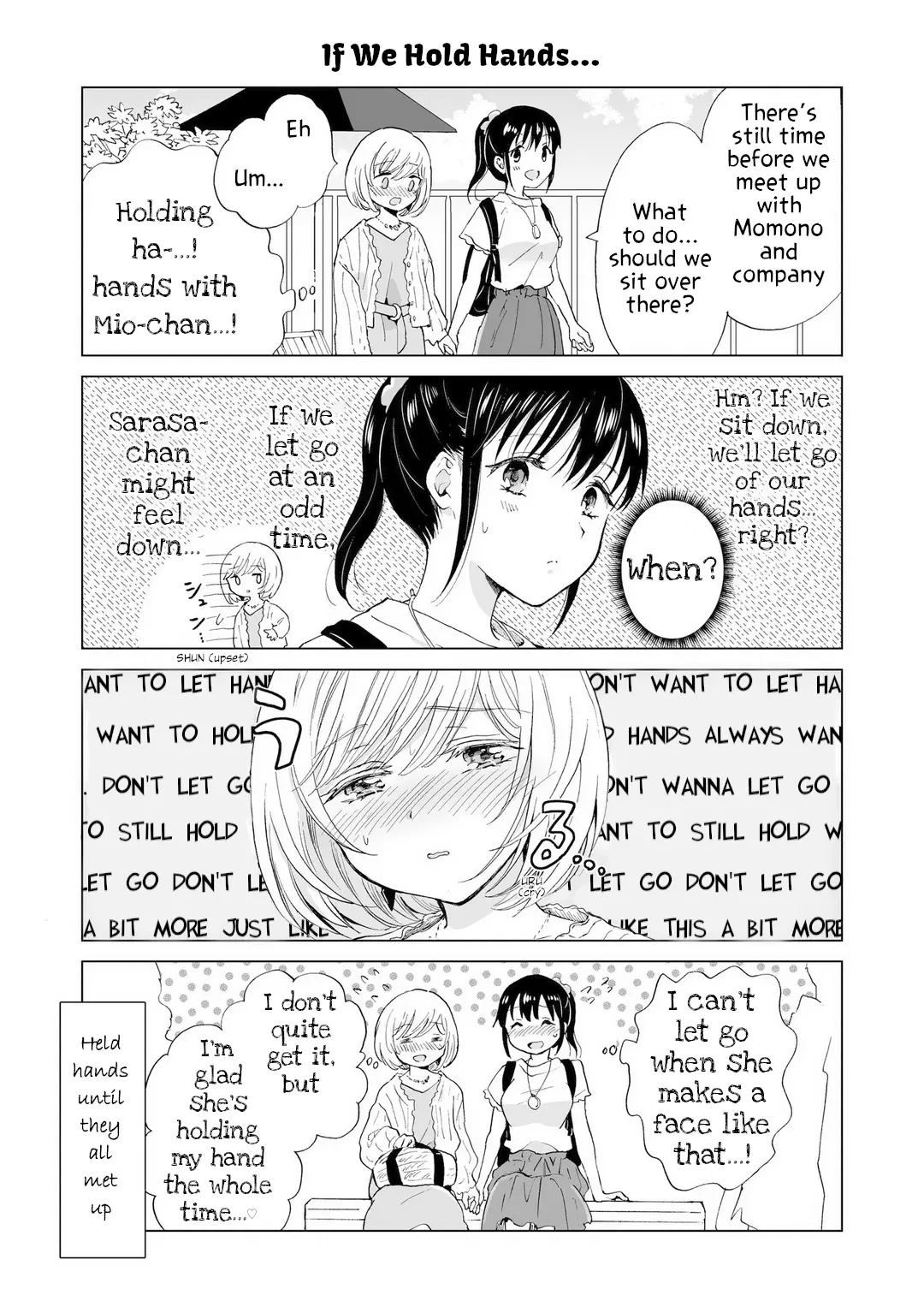 Yuri Sm De Futari No Kimochi Wa Tsunagarimasu Ka? - Vol.3 Chapter 16.1: Chapter 16 Omakes And Gallery