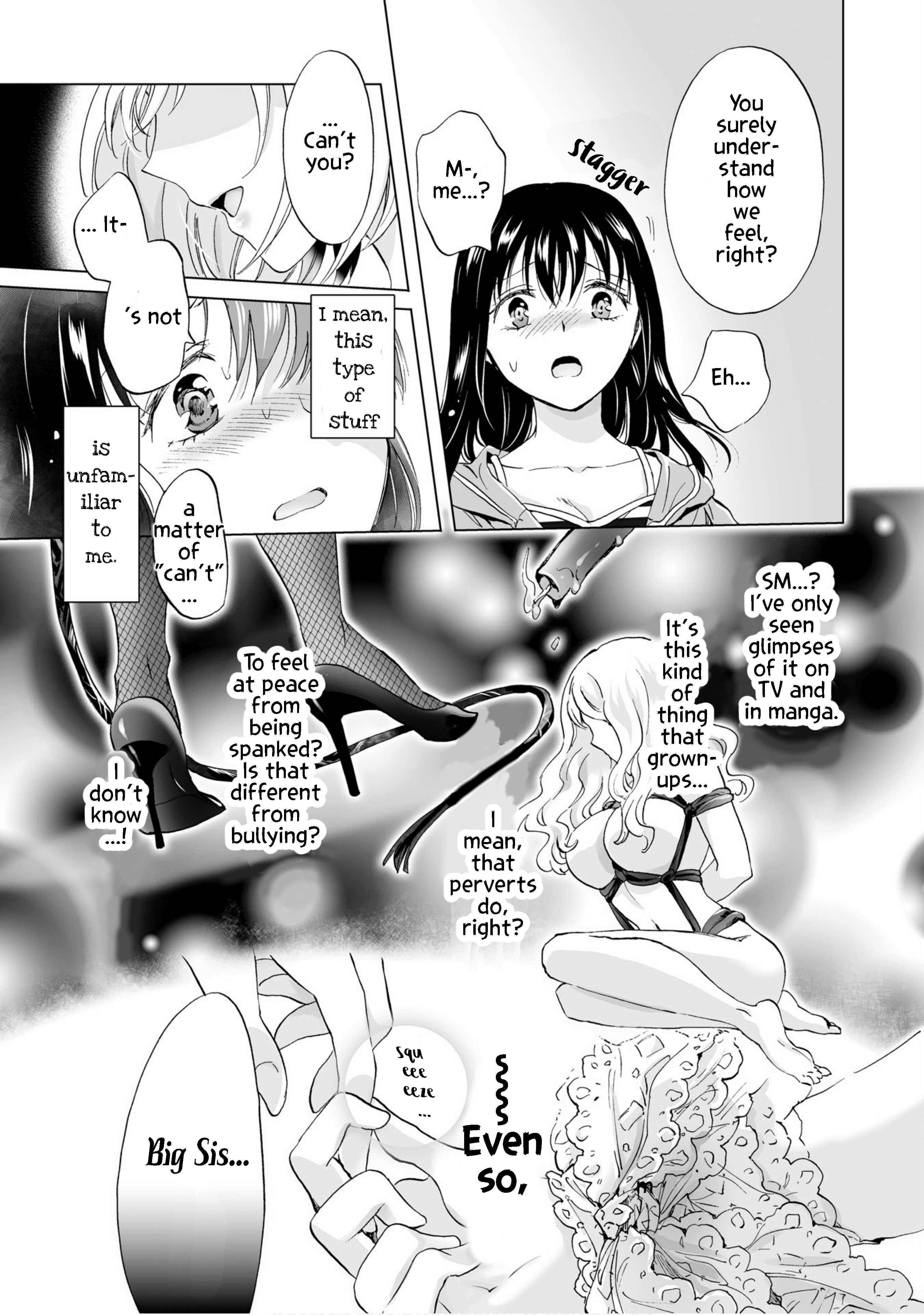 Yuri Sm De Futari No Kimochi Wa Tsunagarimasu Ka? - Vol.1 Chapter 2: A Painful Caress