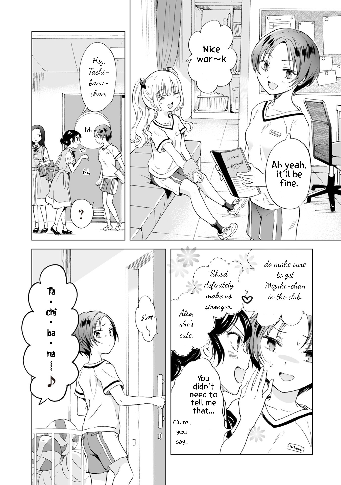 Yuri Sm De Futari No Kimochi Wa Tsunagarimasu Ka? - Vol.2 Chapter 9: Laugh And Laugh