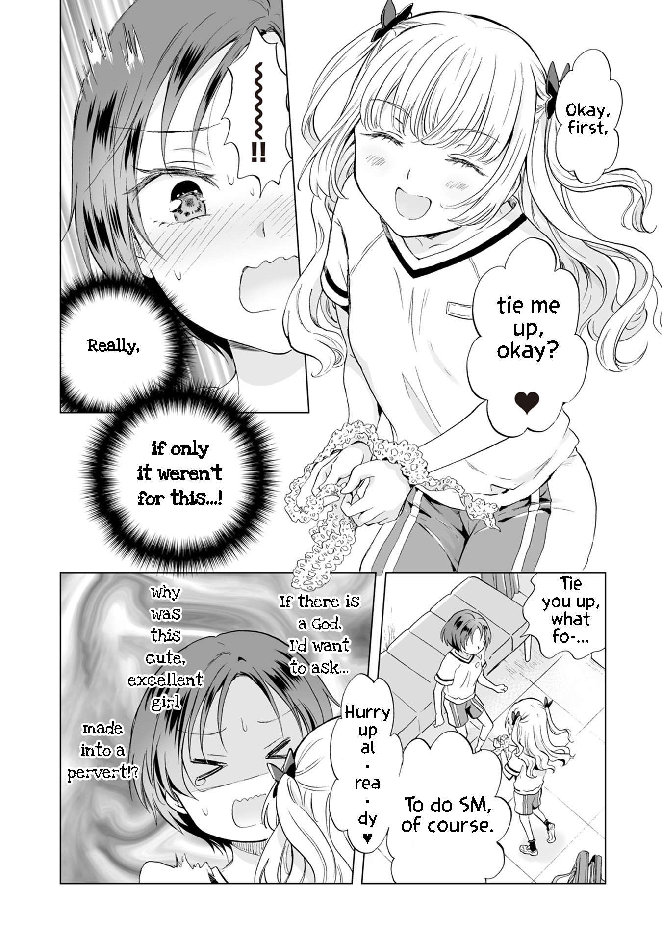 Yuri Sm De Futari No Kimochi Wa Tsunagarimasu Ka? - Vol.2 Chapter 9: Laugh And Laugh