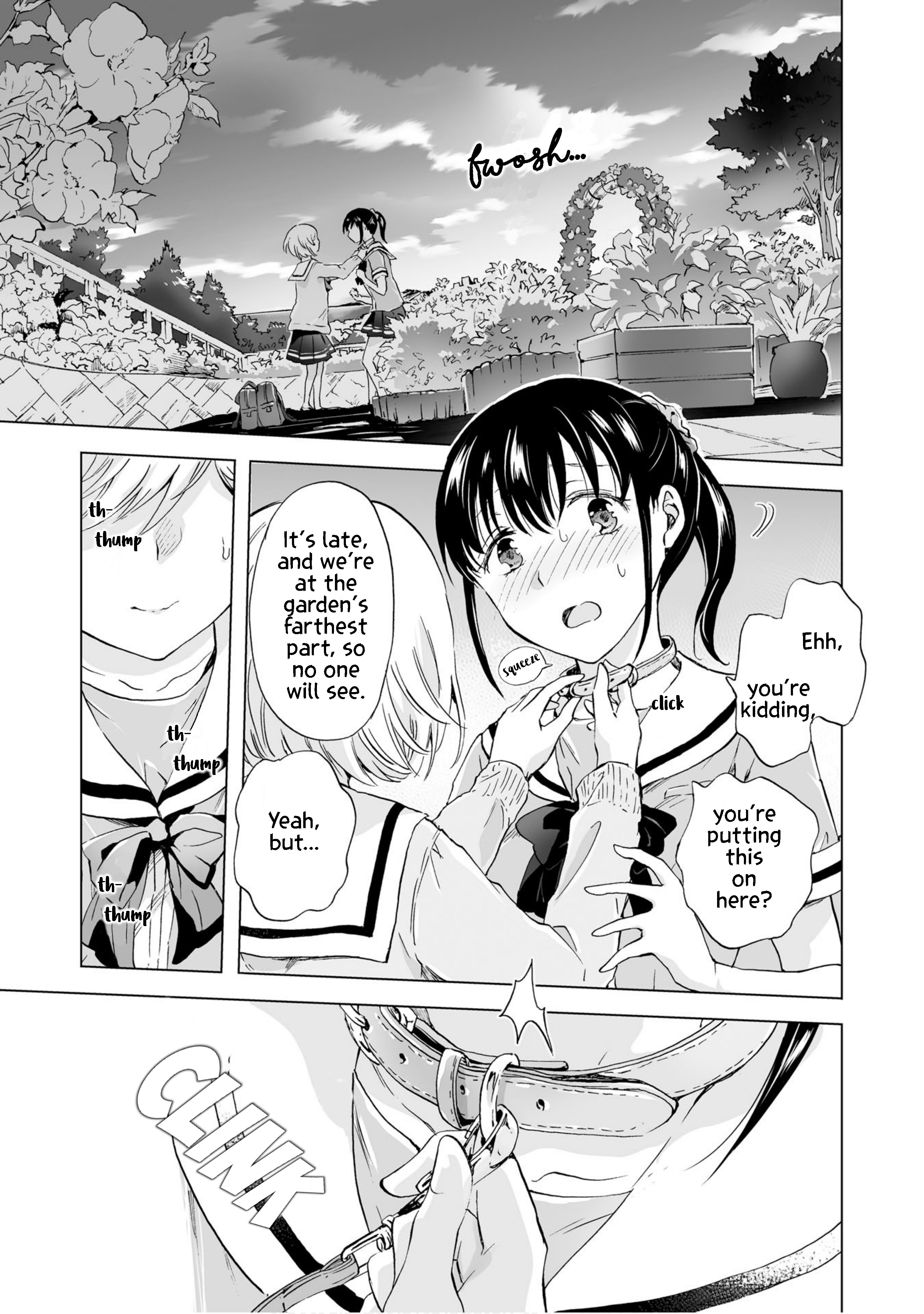 Yuri Sm De Futari No Kimochi Wa Tsunagarimasu Ka? - Vol.1 Chapter 3: Going To School With A Collar!?