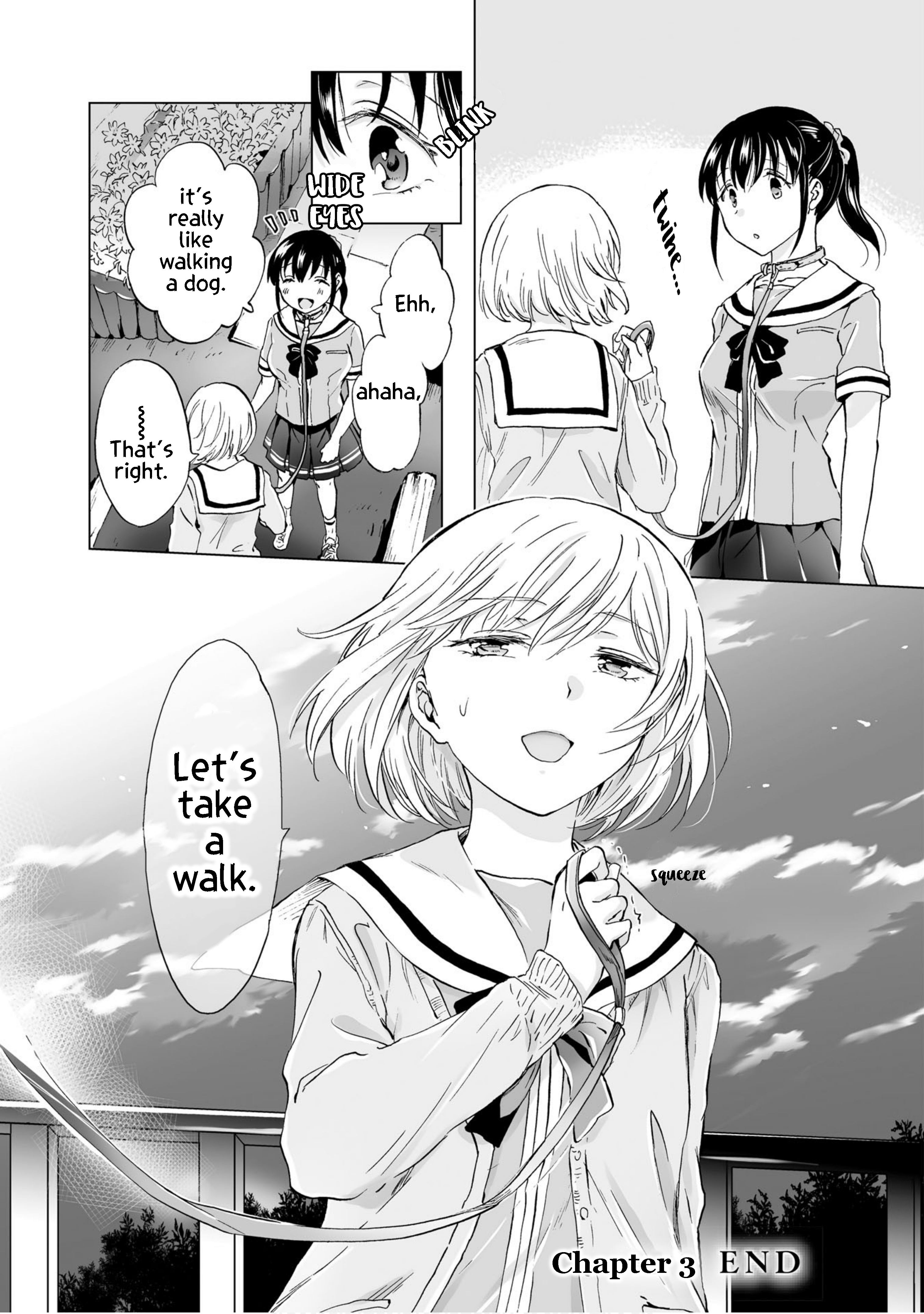 Yuri Sm De Futari No Kimochi Wa Tsunagarimasu Ka? - Vol.1 Chapter 3: Going To School With A Collar!?