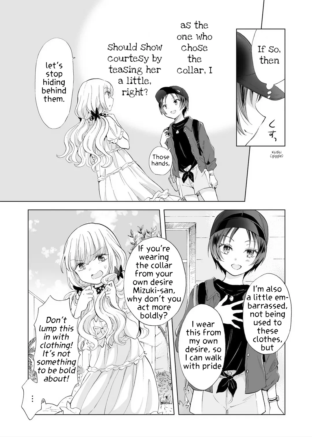 Yuri Sm De Futari No Kimochi Wa Tsunagarimasu Ka? - Vol.3 Chapter 15: New Collar