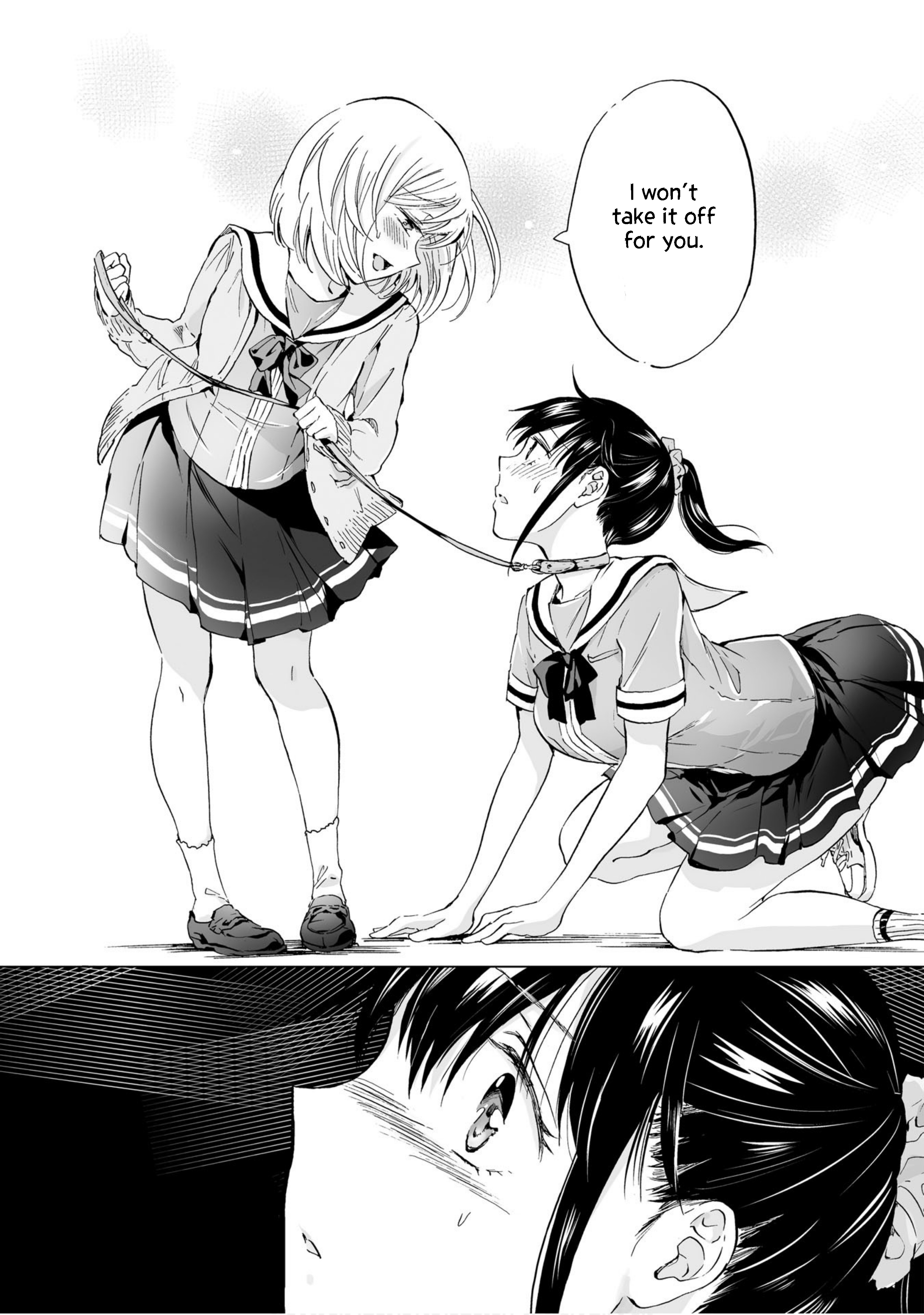 Yuri Sm De Futari No Kimochi Wa Tsunagarimasu Ka? - Vol.1 Chapter 4: I Won't Take It Off