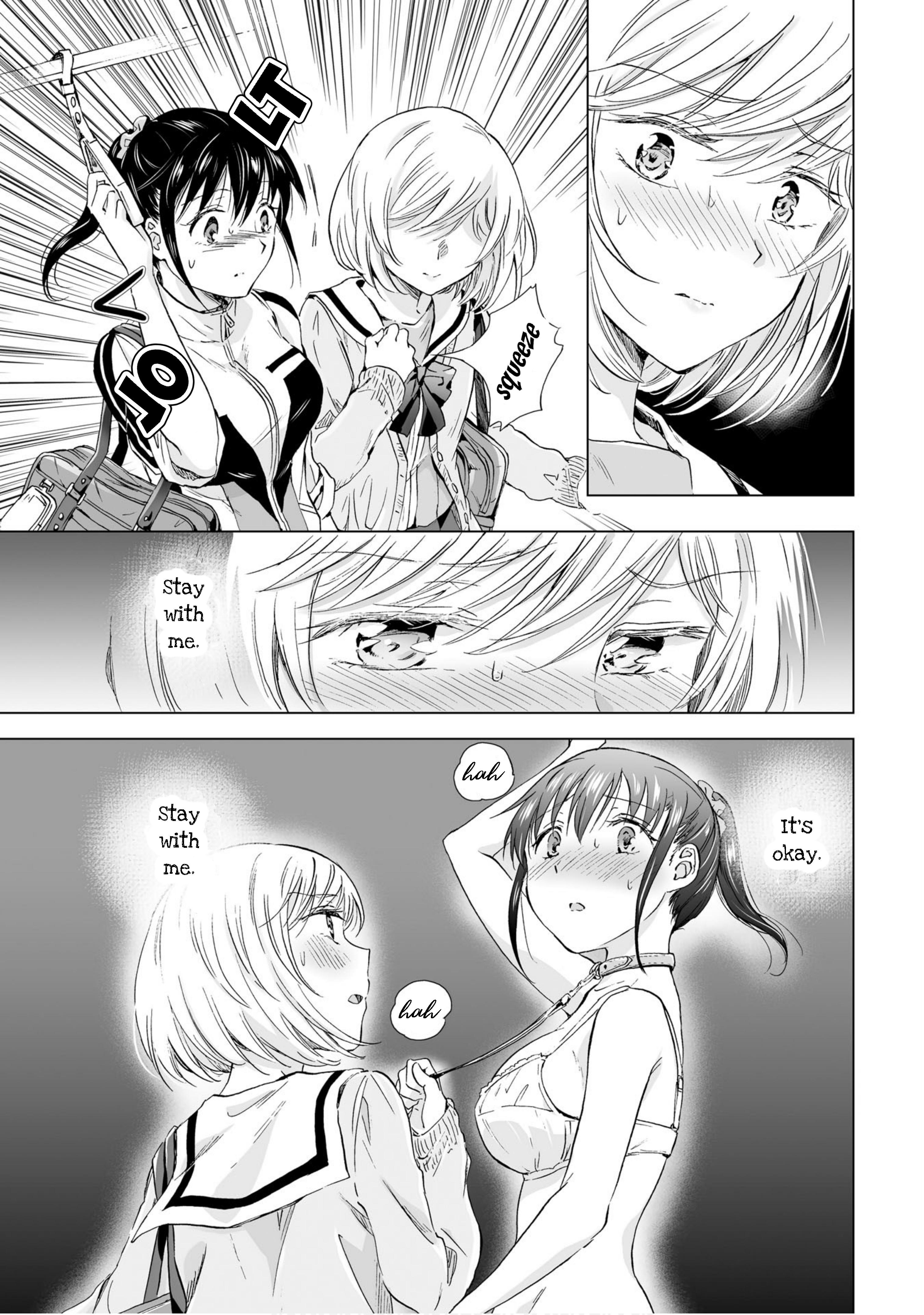 Yuri Sm De Futari No Kimochi Wa Tsunagarimasu Ka? - Vol.1 Chapter 4: I Won't Take It Off