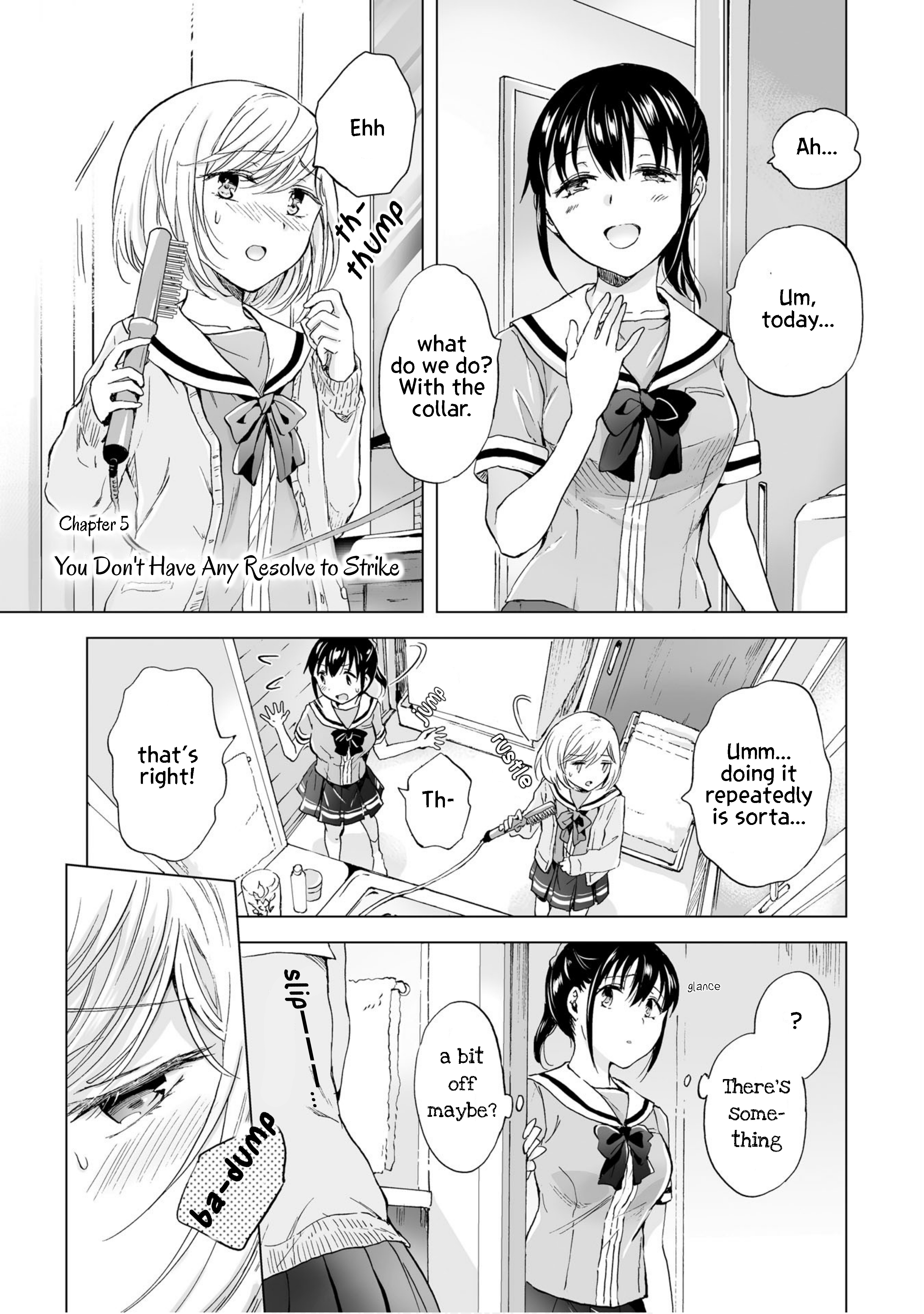 Yuri Sm De Futari No Kimochi Wa Tsunagarimasu Ka? - Vol.1 Chapter 5: You Don't Have Any Resolve To Strike