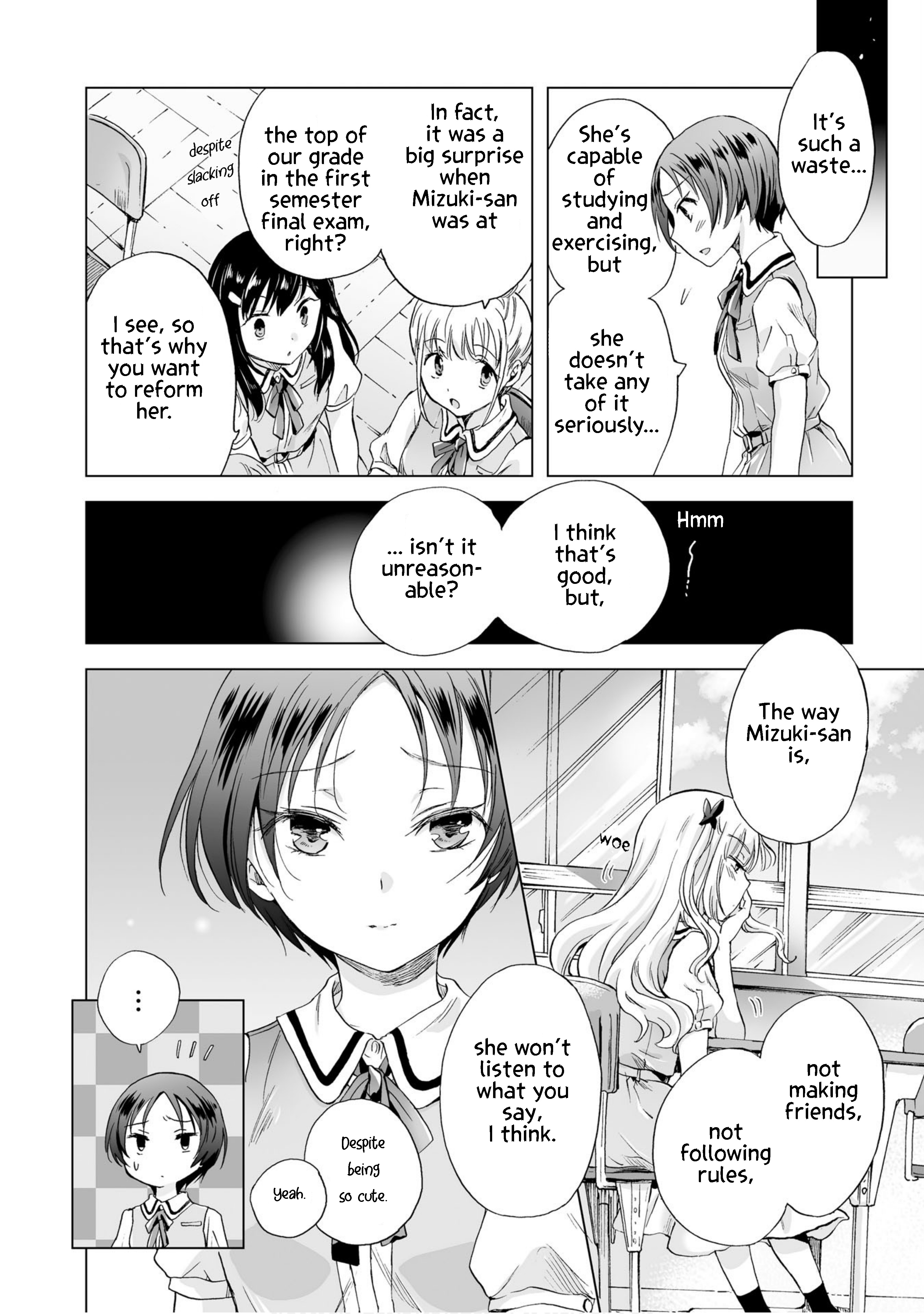 Yuri Sm De Futari No Kimochi Wa Tsunagarimasu Ka? - Vol.1 Chapter 5: You Don't Have Any Resolve To Strike