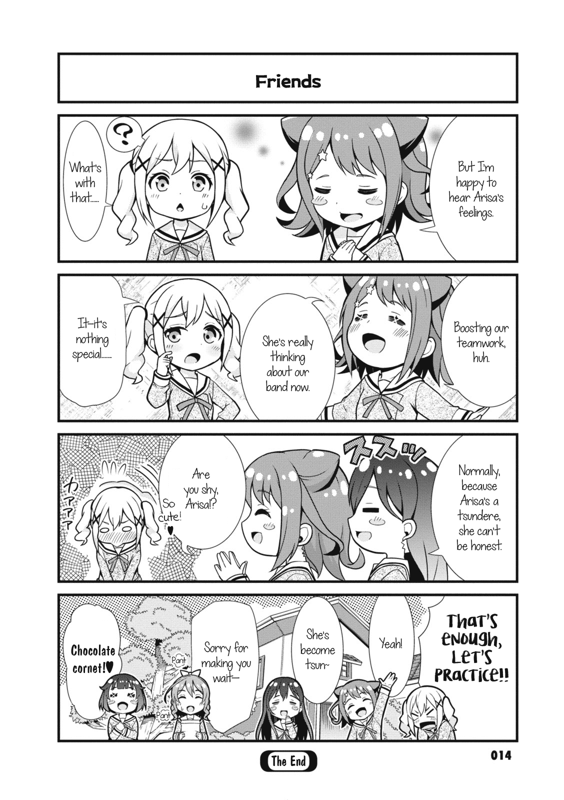 Bang Dream! Girls Band Party!☆Pico Comic Anthology - Chapter 2: Warehouse Practice