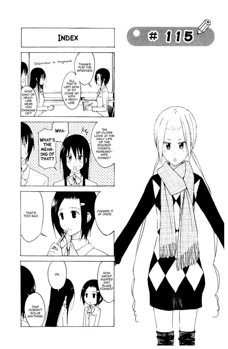 Seitokai Yakuindomo - Chapter 115