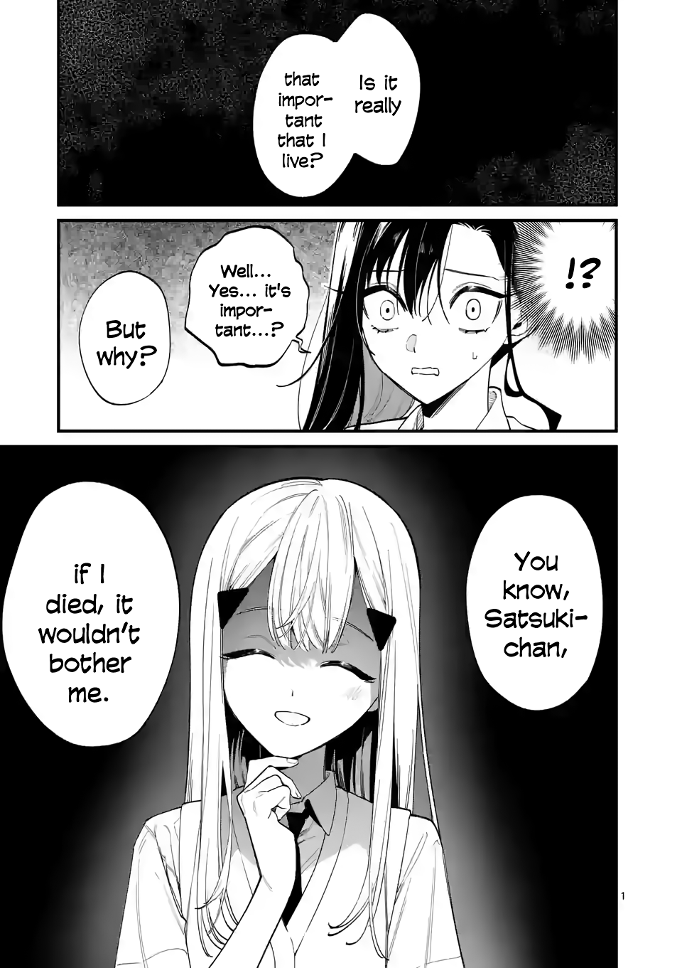 Liar Satsuki Can See Death - Vol.7 Chapter 63: Lacking (2)