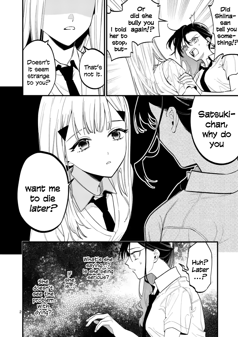 Liar Satsuki Can See Death - Vol.7 Chapter 63: Lacking (2)