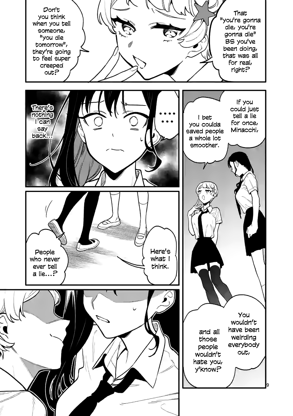 Liar Satsuki Can See Death - Chapter 33: Two-Faced