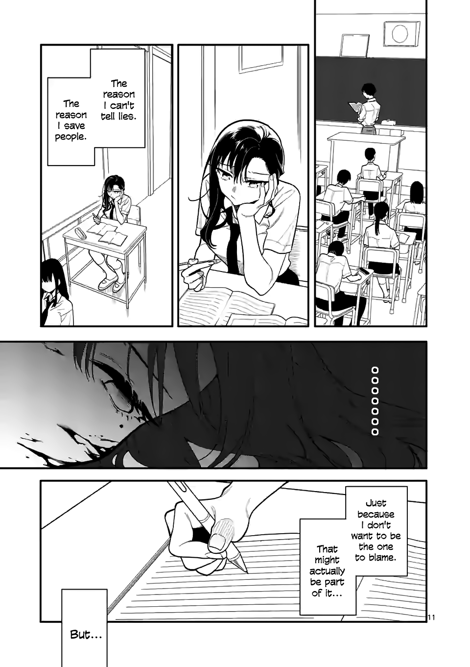 Liar Satsuki Can See Death - Chapter 33: Two-Faced