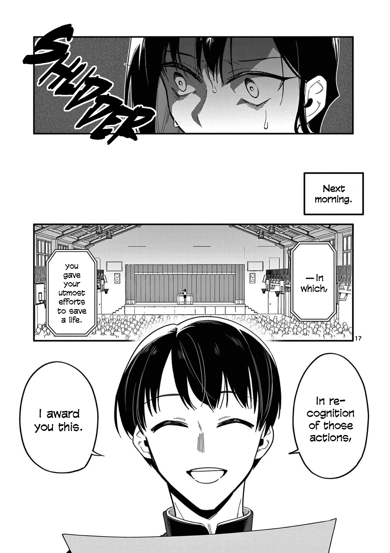 Liar Satsuki Can See Death - Vol.3 Chapter 28: Commendation