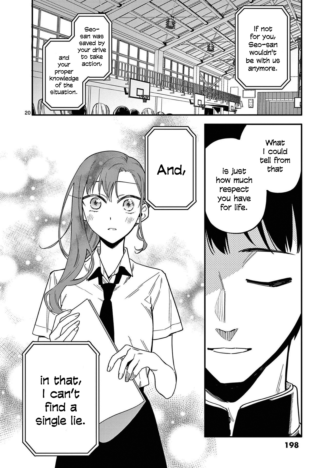 Liar Satsuki Can See Death - Vol.3 Chapter 28: Commendation