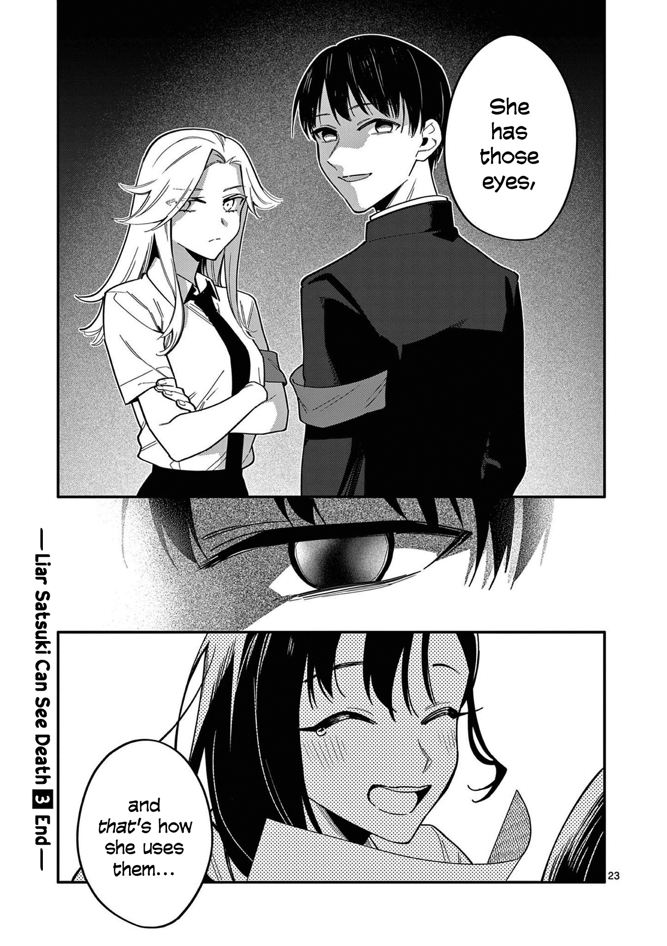 Liar Satsuki Can See Death - Vol.3 Chapter 28: Commendation