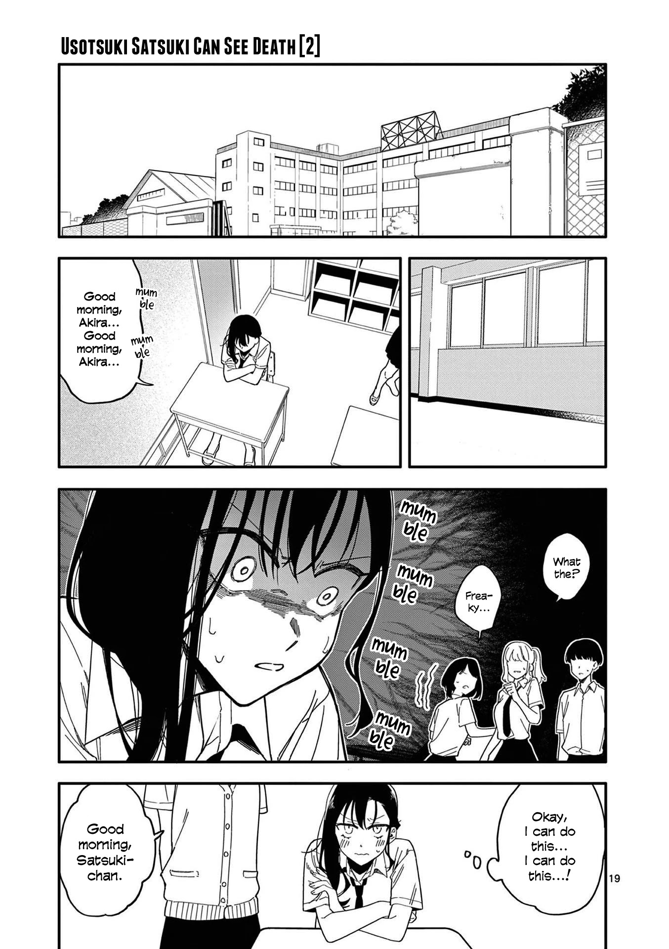 Liar Satsuki Can See Death - Chapter 16: Friends (2)