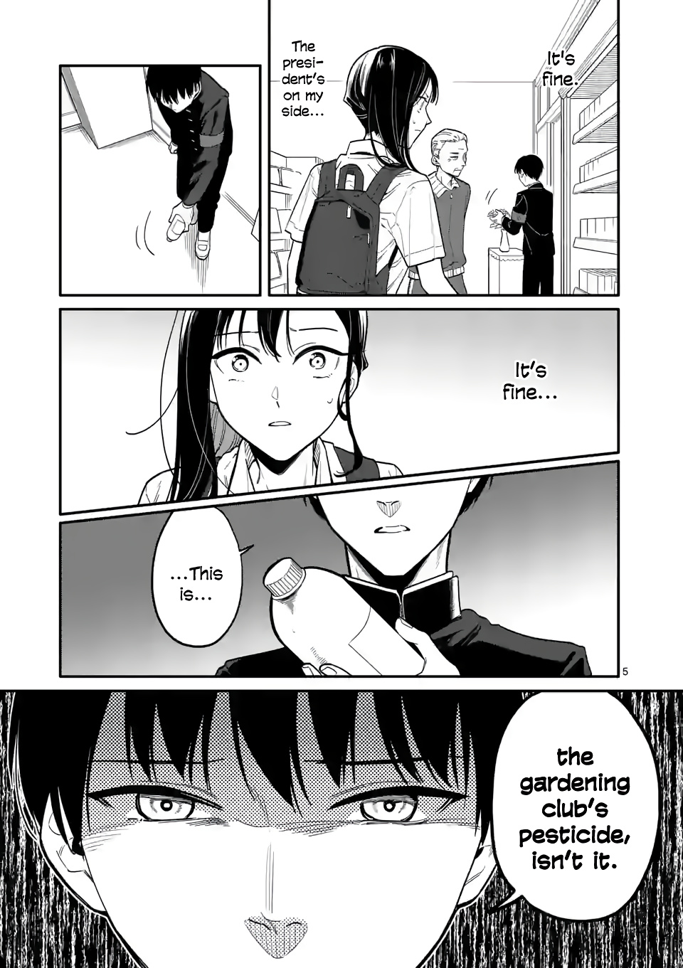 Liar Satsuki Can See Death - Chapter 37: Taking Poison