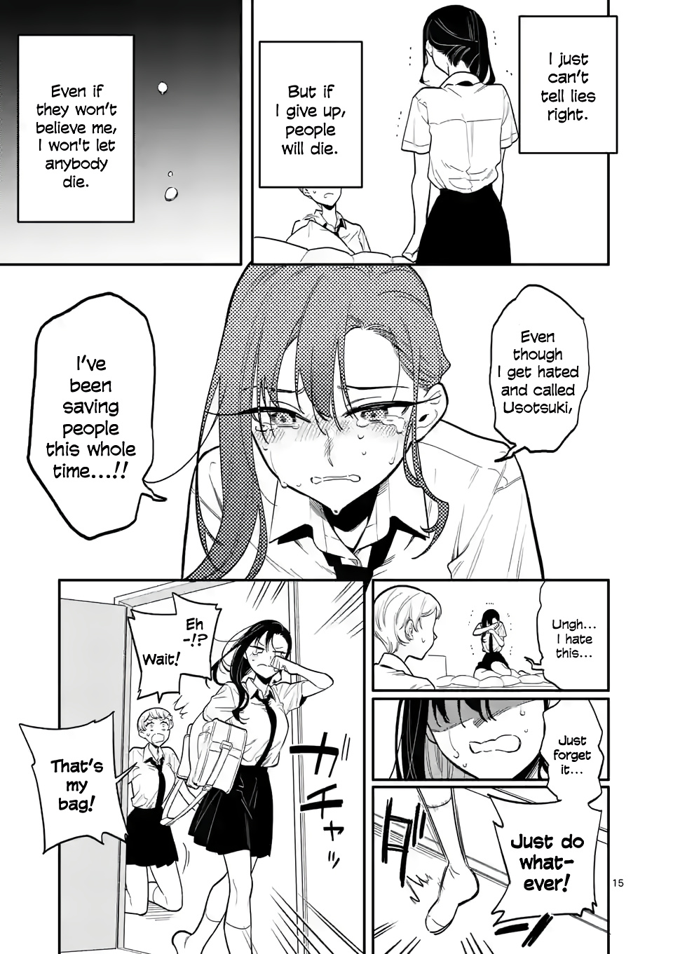 Liar Satsuki Can See Death - Chapter 37: Taking Poison