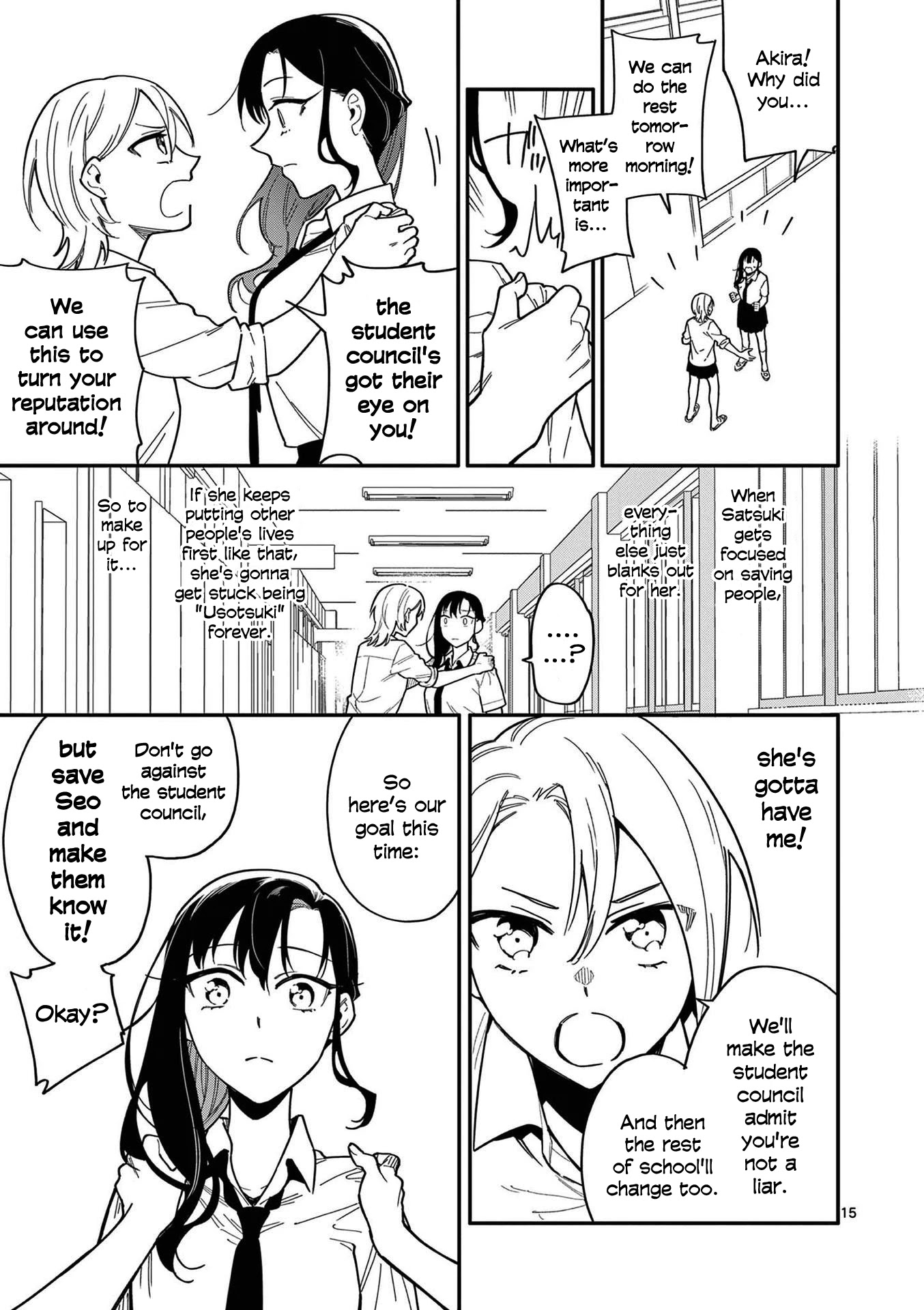 Liar Satsuki Can See Death - Chapter 26: Sharp Turn