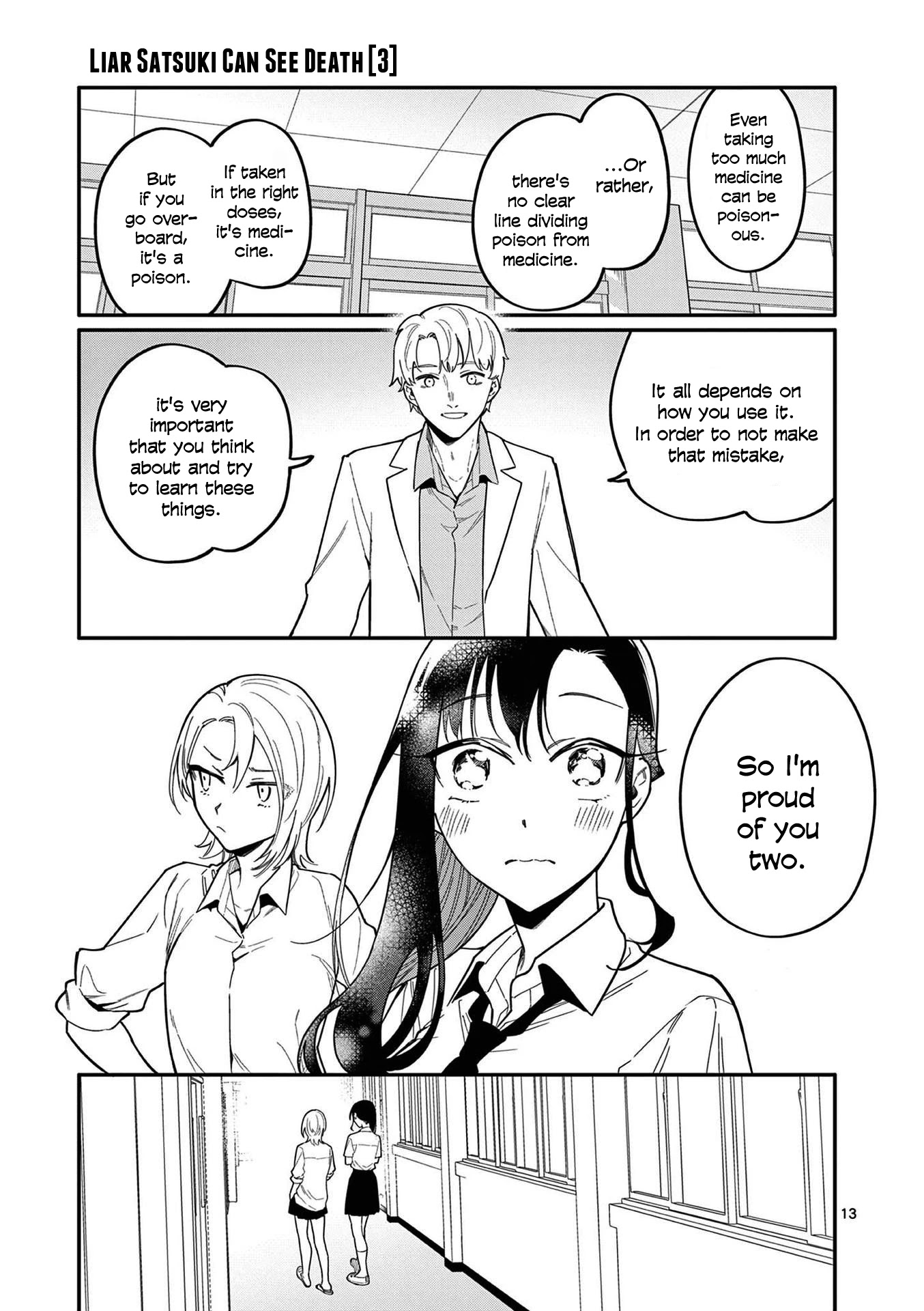 Liar Satsuki Can See Death - Chapter 27: Surveillance