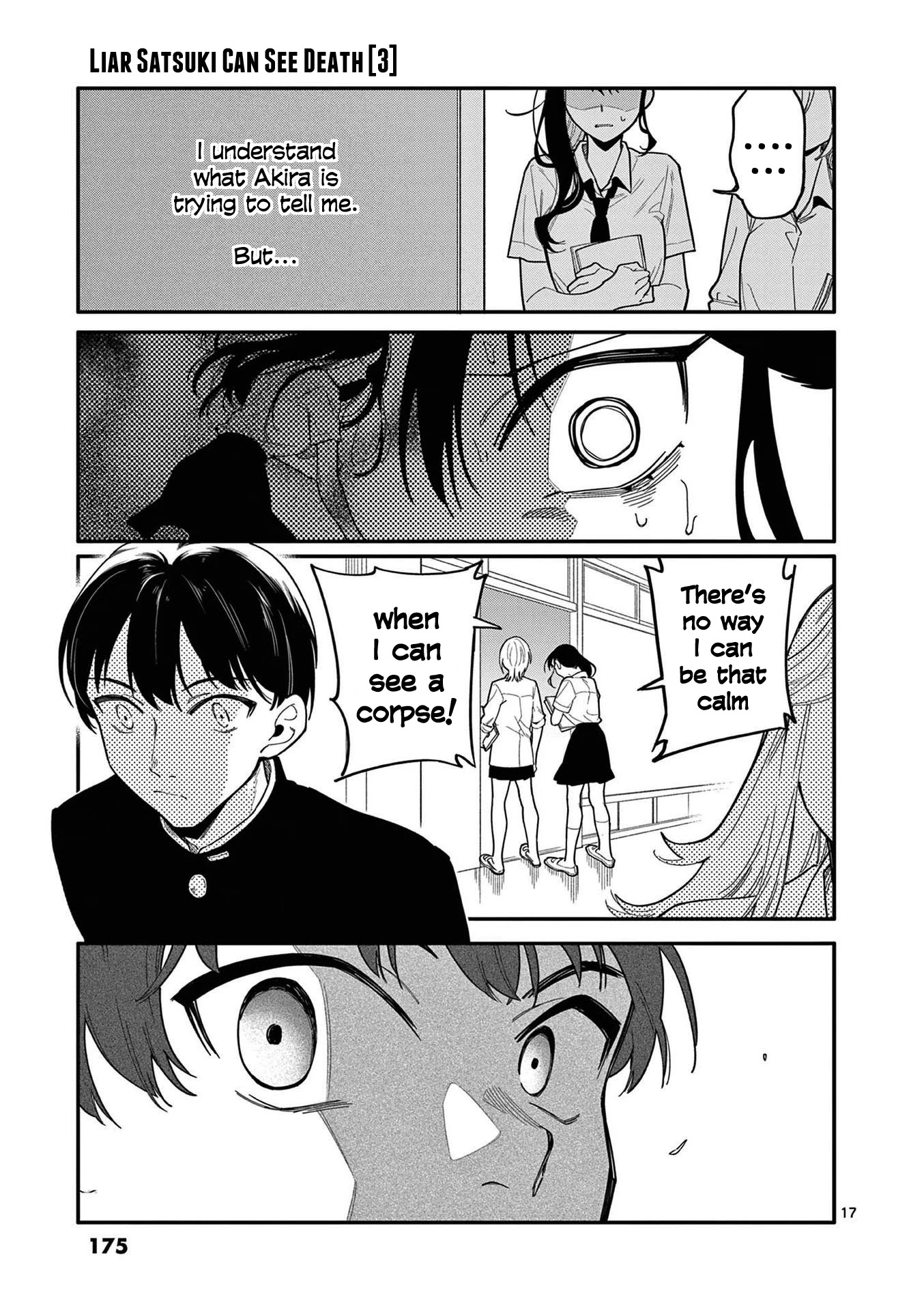 Liar Satsuki Can See Death - Chapter 27: Surveillance