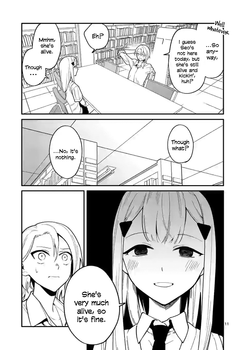 Liar Satsuki Can See Death - Chapter 30: Frenemies