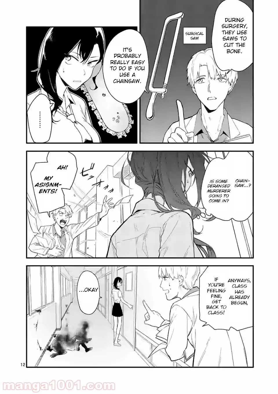 Liar Satsuki Can See Death - Chapter 1: Decapitation