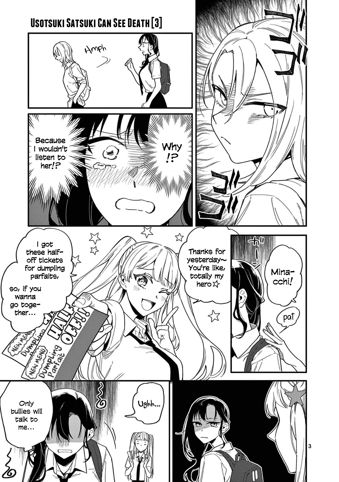 Liar Satsuki Can See Death - Chapter 22: Day Off (1)