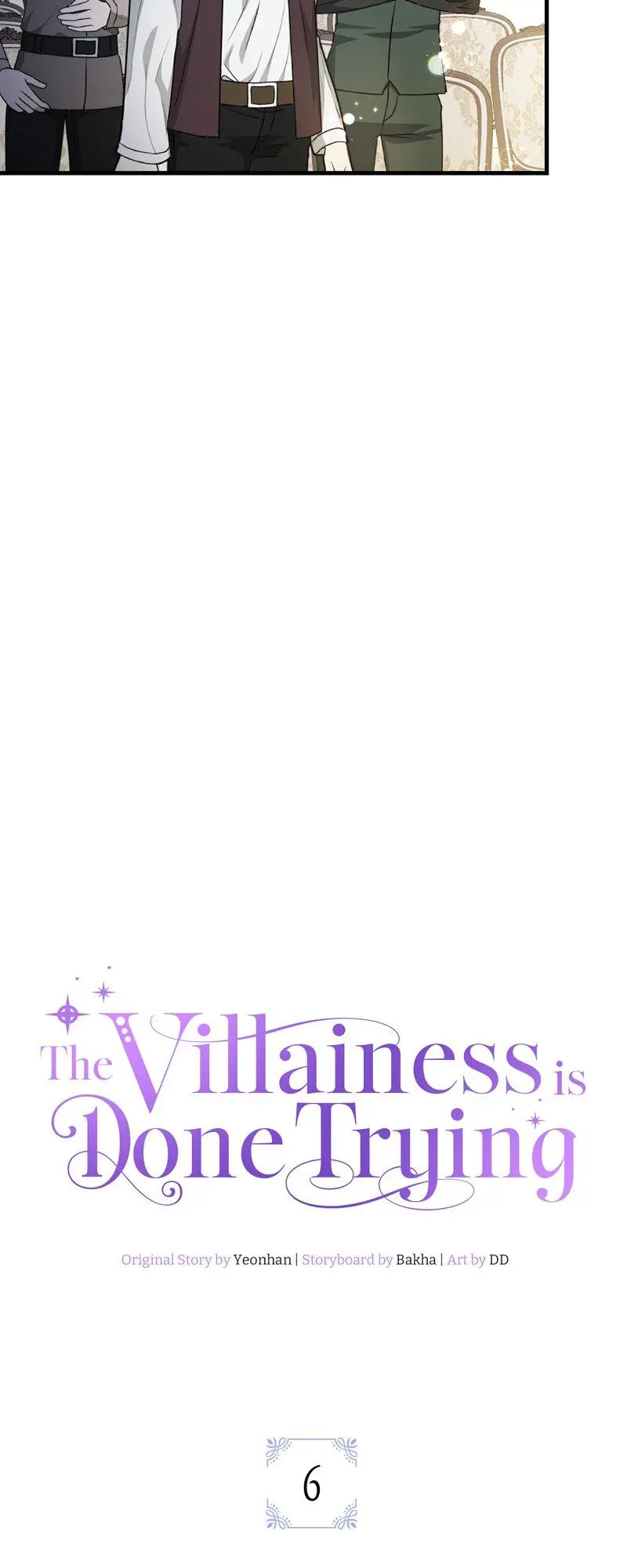 The Villainess Is Done Trying - Chapter 6