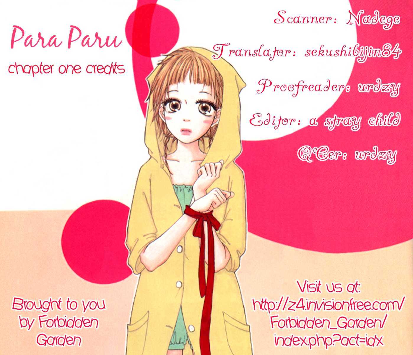 Para Paru - Vol.1 Chapter 1