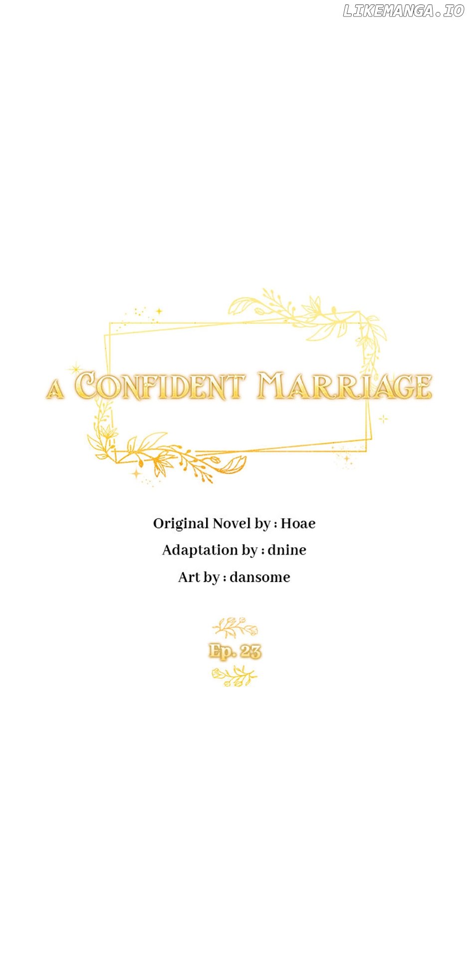 A Confident Marriage - Chapter 23