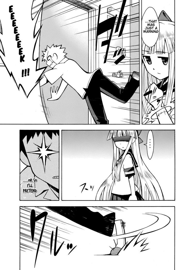 Meteor-San Strike Desu! - Vol.1 Chapter 4 : There's A Paper Thin Difference Between Heroes And Perverts