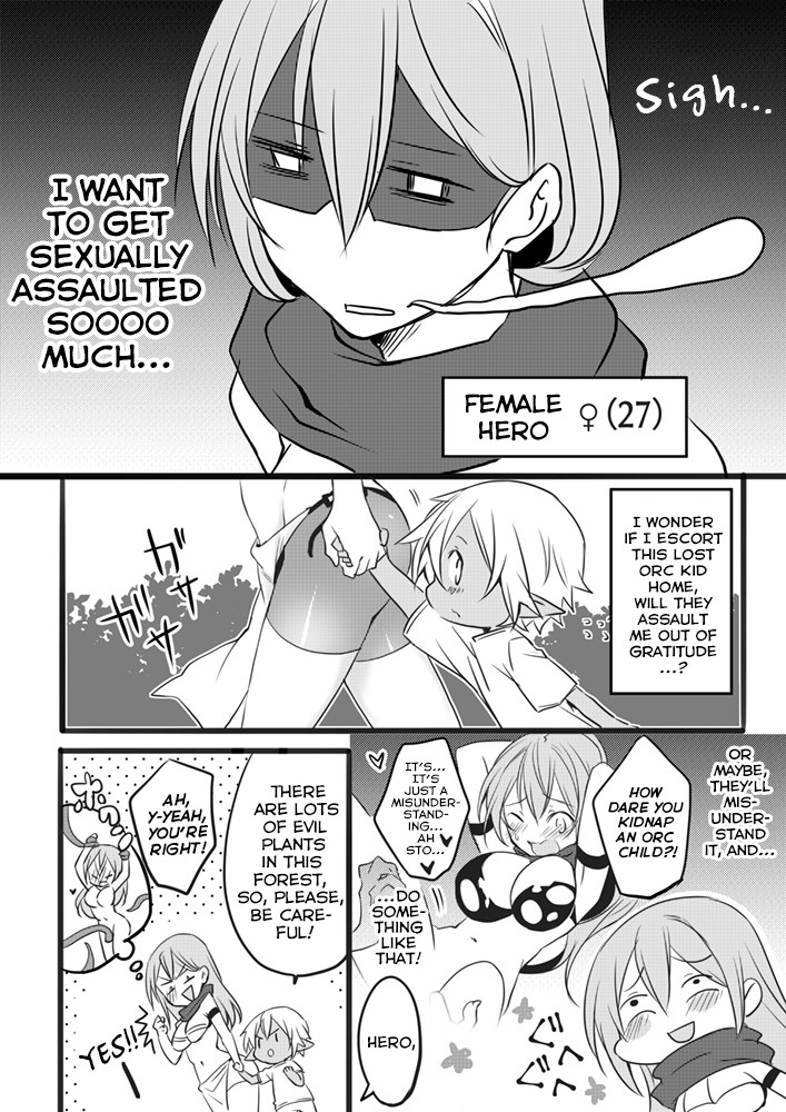 The Female Hero And The Shota Orc - Chapter 2